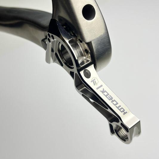 Hot Check x TiParts Titanium Universal Rear Derailleur Hanger (UDH RD Hanger) | Shimano & SRAM