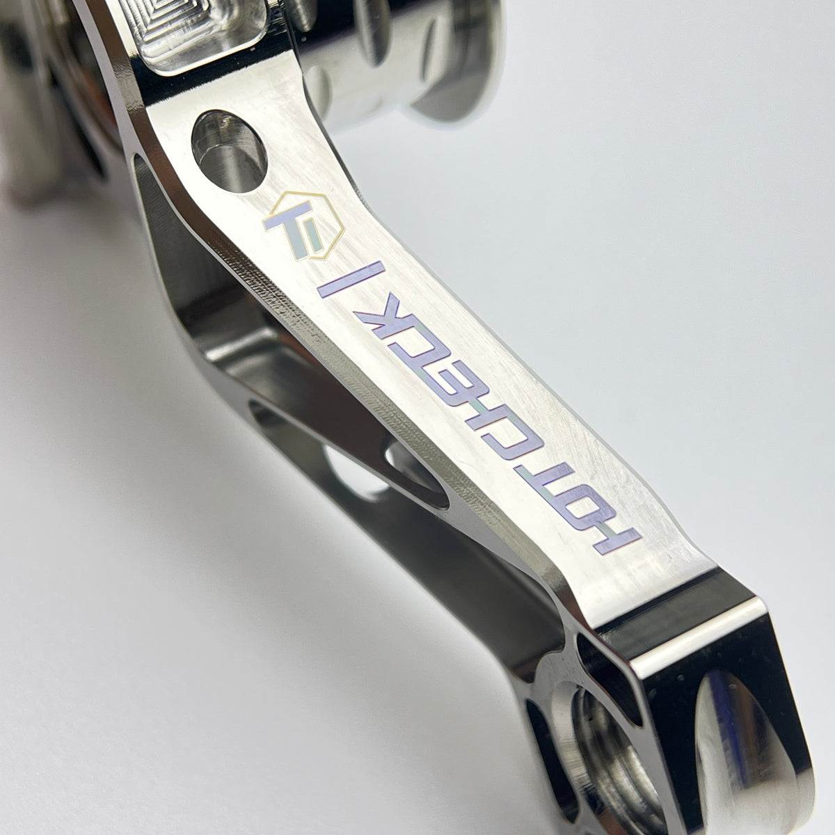 Hot Check x TiParts Titanium Universal Rear Derailleur Hanger (UDH RD Hanger) | Shimano & SRAM