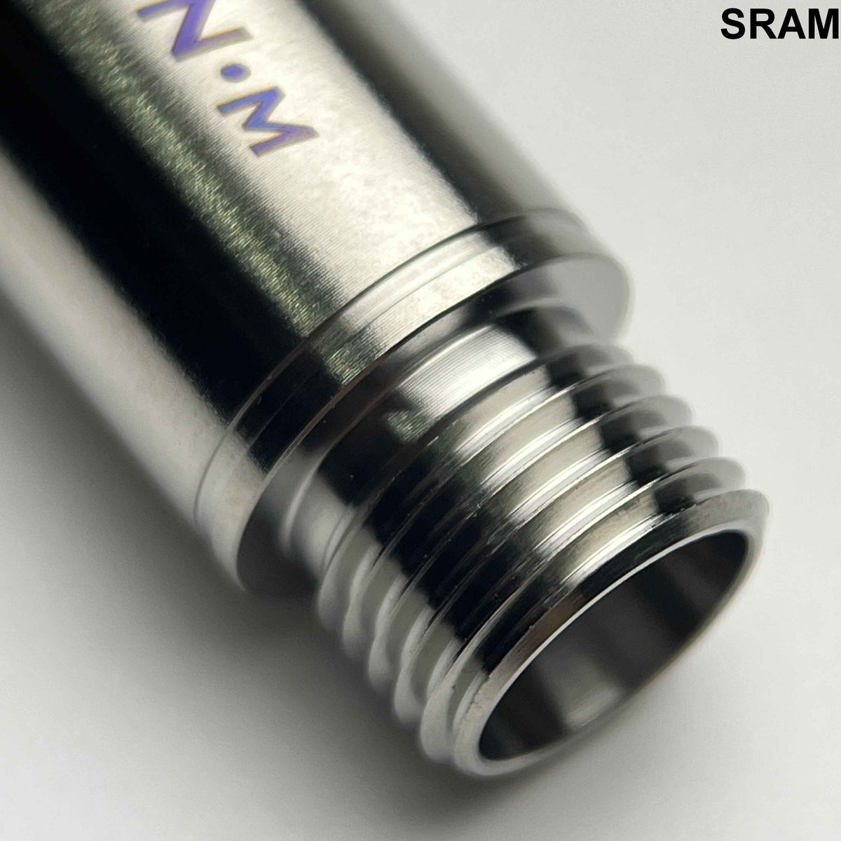 HotCheck x TiParts Titanium bakväxels (RD) ledaxel | Shimano SRAM