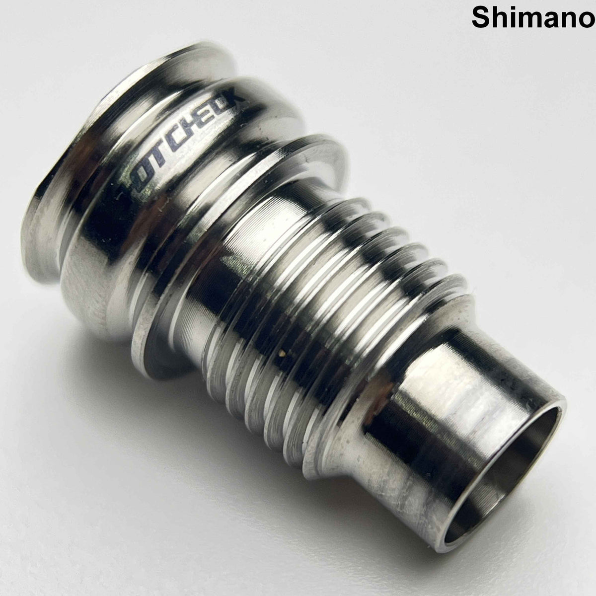 HotCheck x TiParts Titanium bakväxels (RD) ledaxel | Shimano SRAM