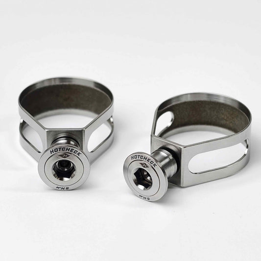HotCheck x TiParts tytanowy pierścień zaciskowy manetki | Shimano SRAM 12s