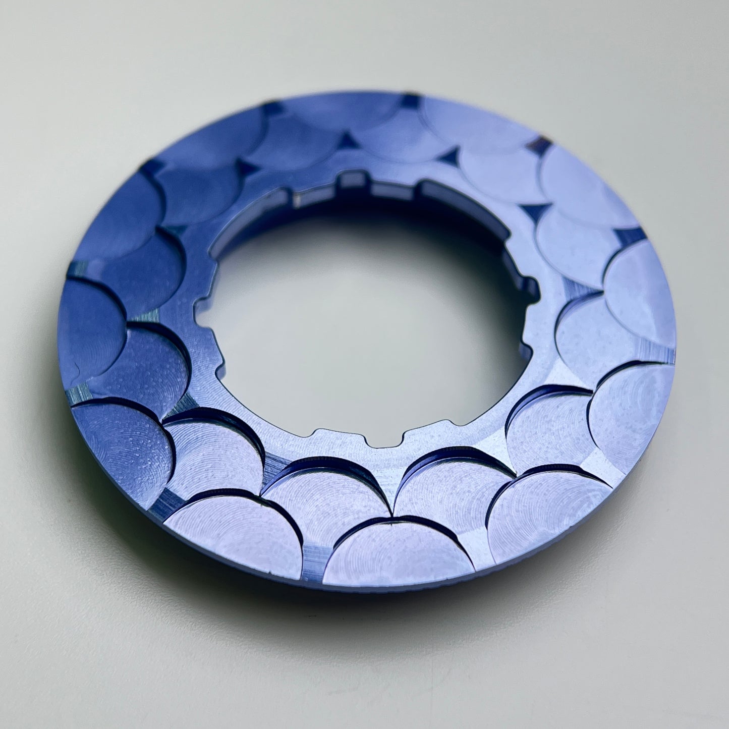 Kryt pojistného kroužku rotoru Centerlock hliníku 5,17 g | Vnitřní drážkování | Shimano SRAM