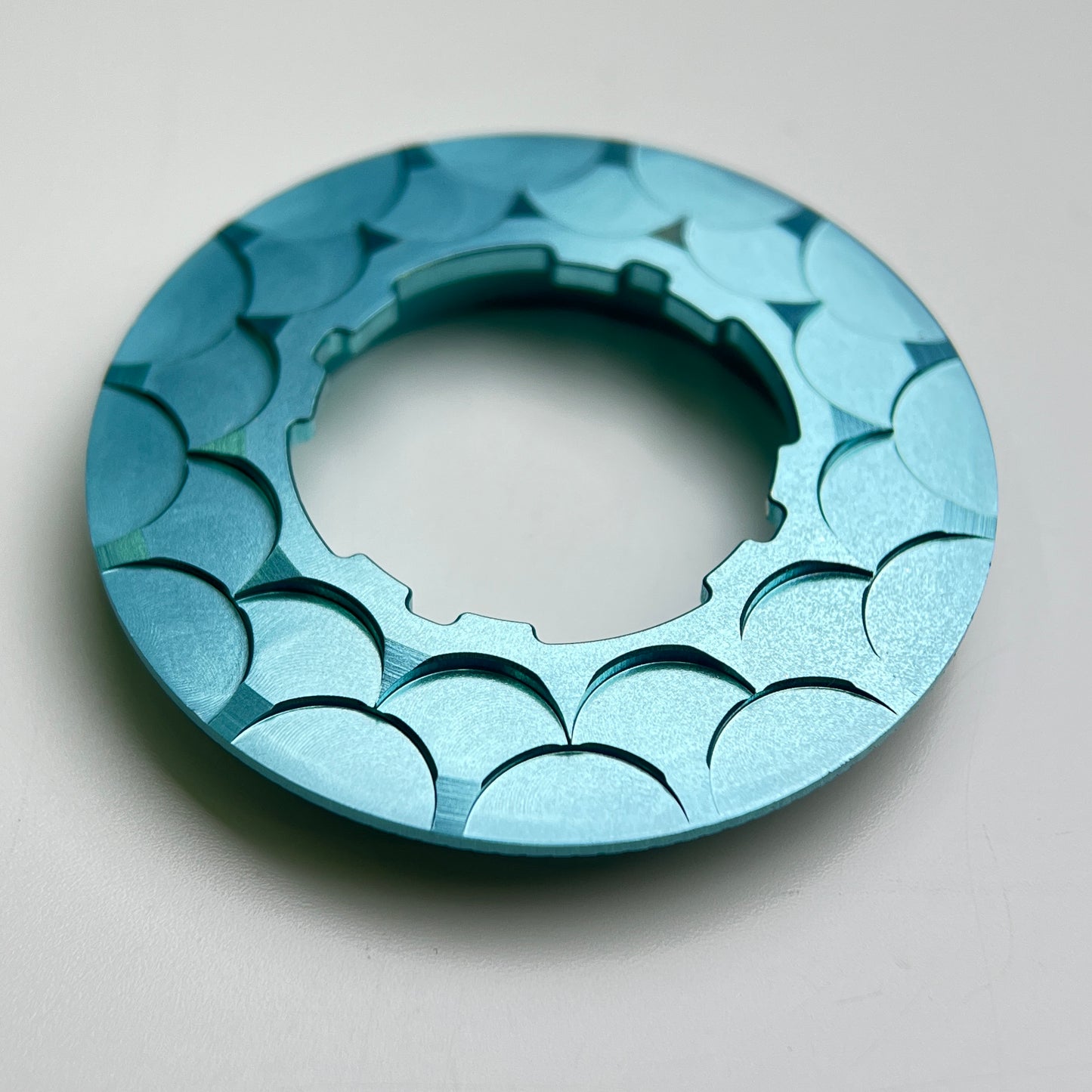 Kryt pojistného kroužku rotoru Centerlock hliníku 5,17 g | Vnitřní drážkování | Shimano SRAM