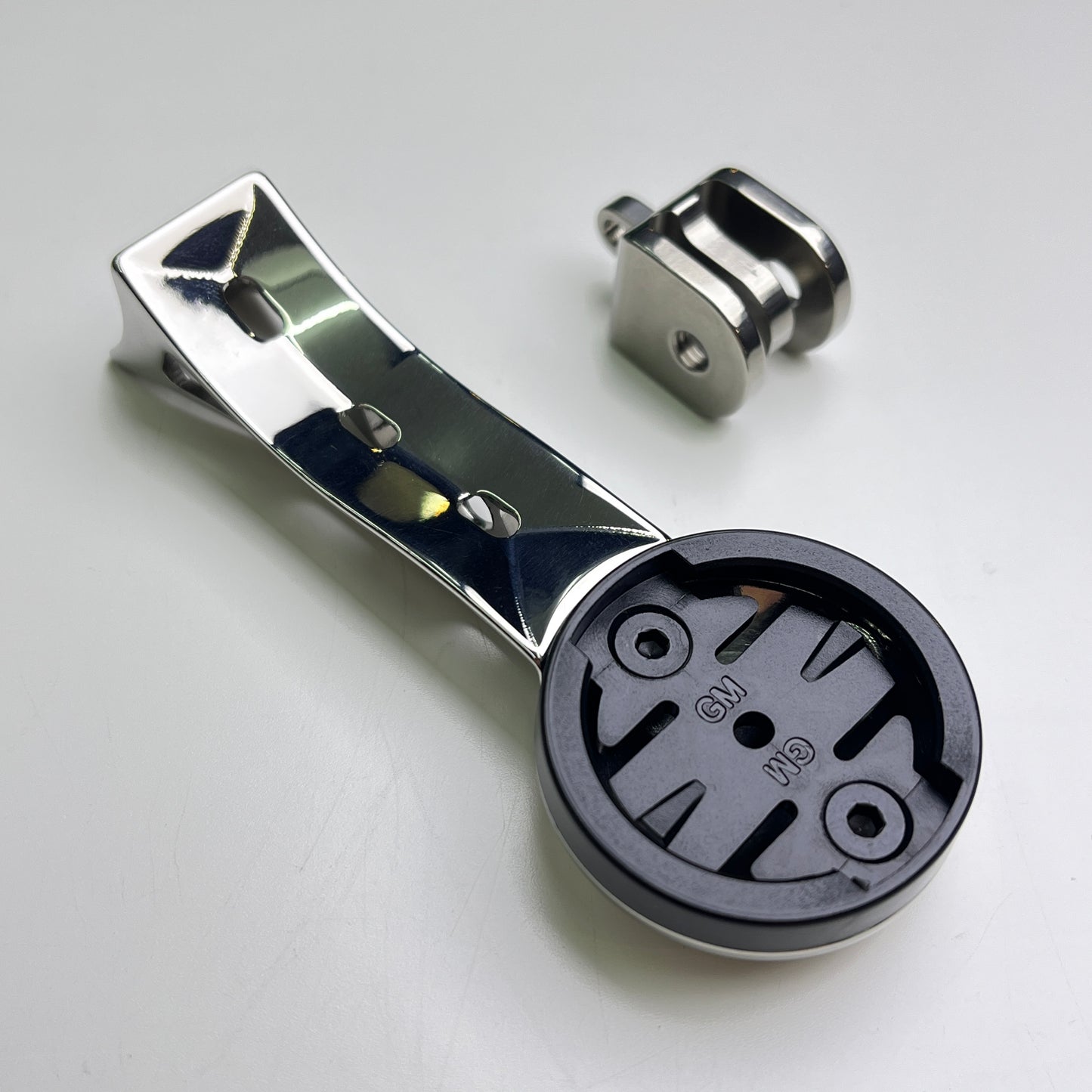 Support pour compteur de vélo Fearless Knight 21,54 g | Specialized Roval Rapide | Titane CNC