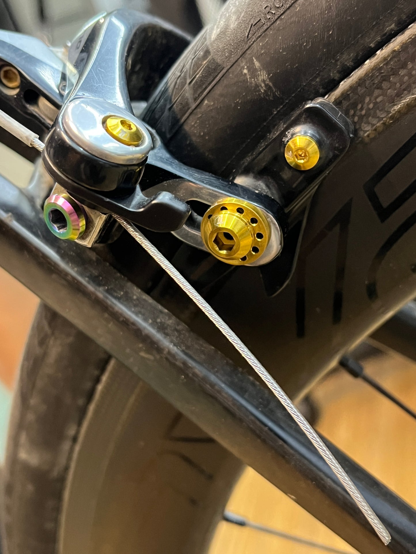 Titanium Fälgbromsskobult Uppgraderingssats Shimano &amp; Sram Campanoglo 5800 6800 9000 105 Ultegra Dura ace