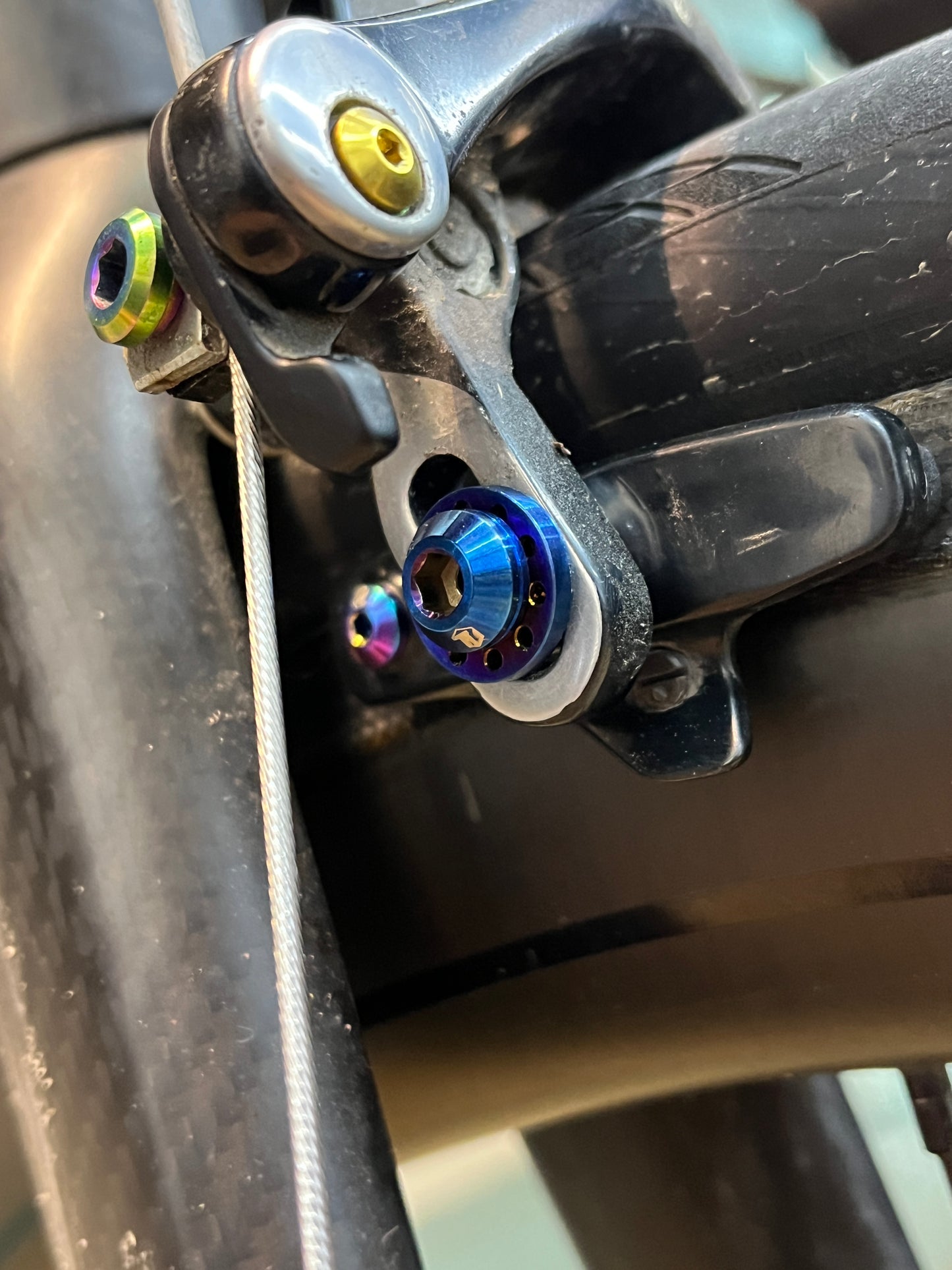 Titanium Fälgbromsskobult Uppgraderingssats Shimano &amp; Sram Campanoglo 5800 6800 9000 105 Ultegra Dura ace