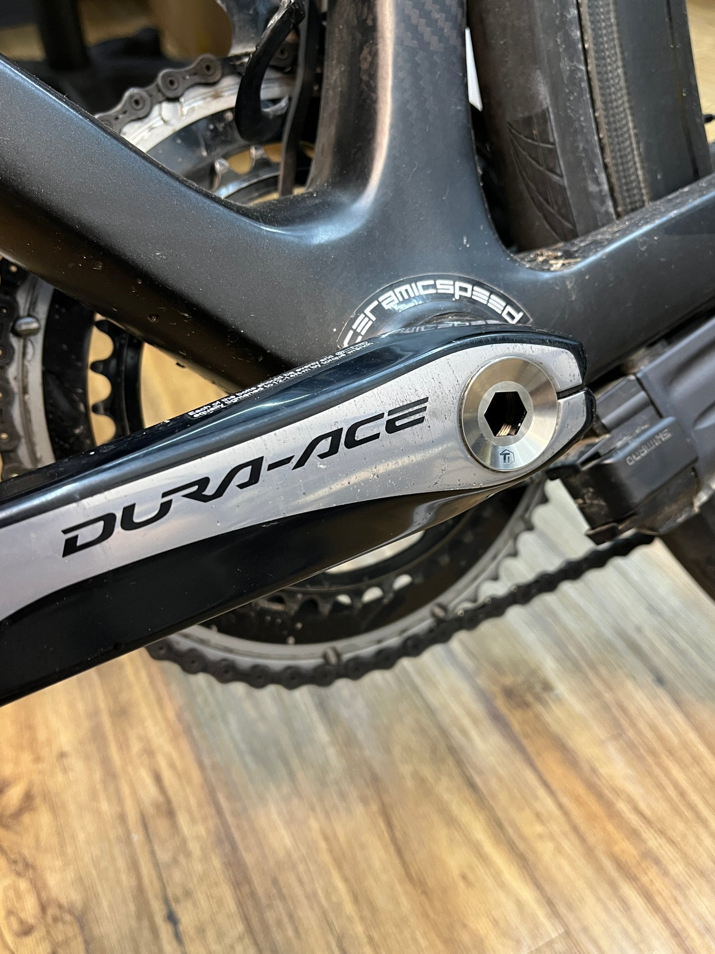 ฝาครอบข้อเหวี่ยงไทเทเนียมสำหรับ Shimano | 105 Ultegra Dura Ace R8000 R8100 R9100 R9200 Di2 XT XTR DEORE M8000 M9000 M785