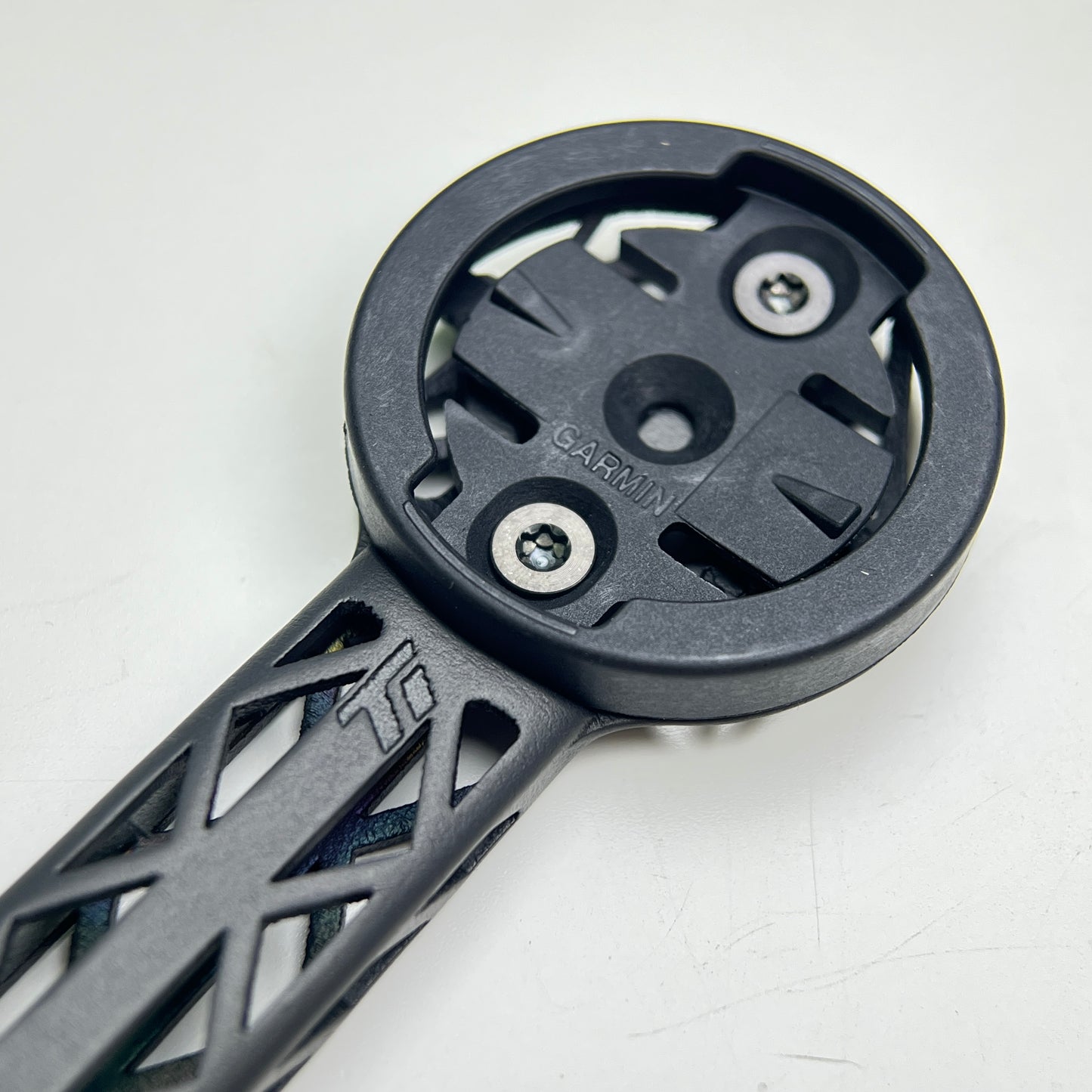 Supporto per computer Cervelo S5 (2023-2026) in titanio con stampa 3D | Garmin Wahoo Bryton