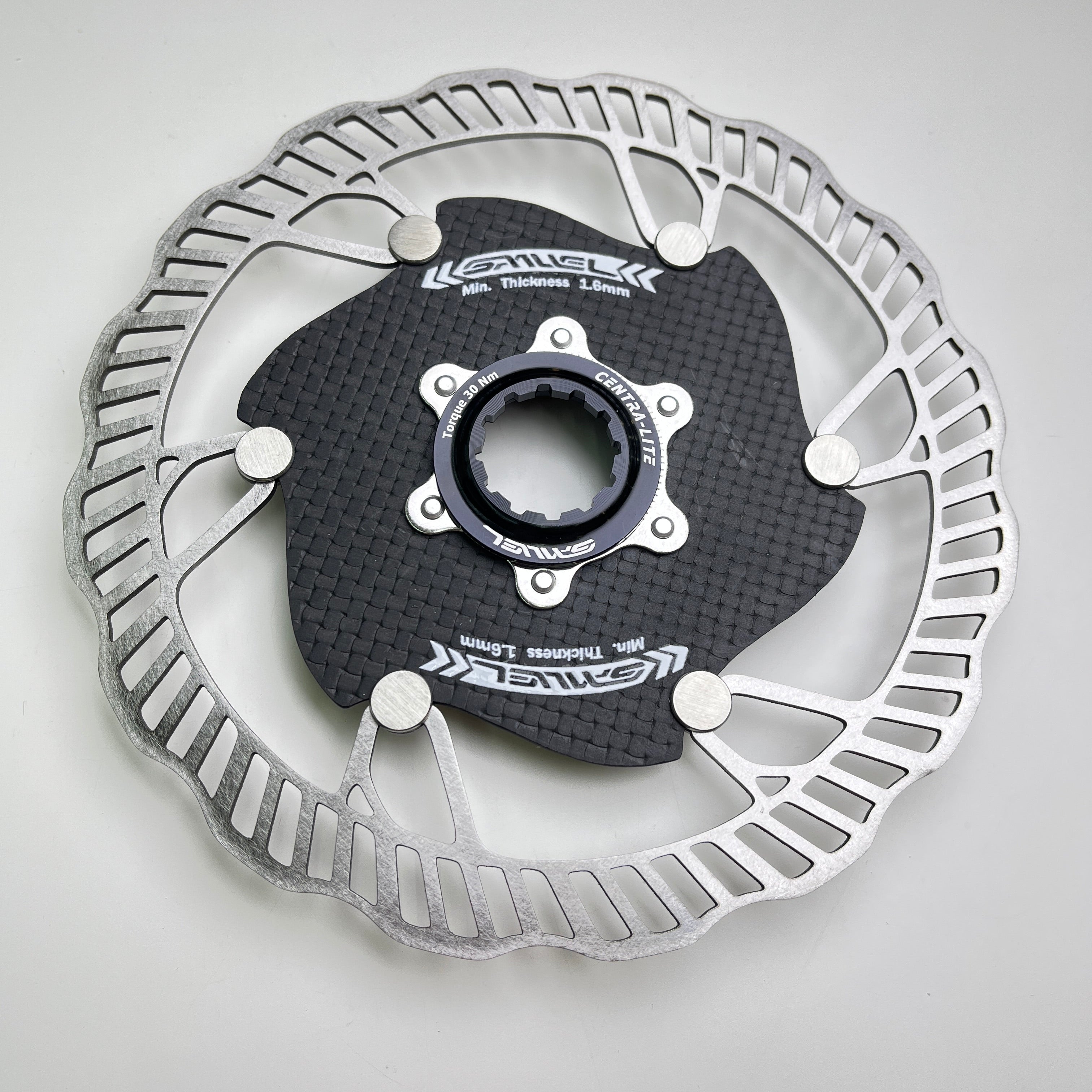 Taiwan Samuel Carbon Fiber Centerlock Rotor | 160mm 140mm – Ti