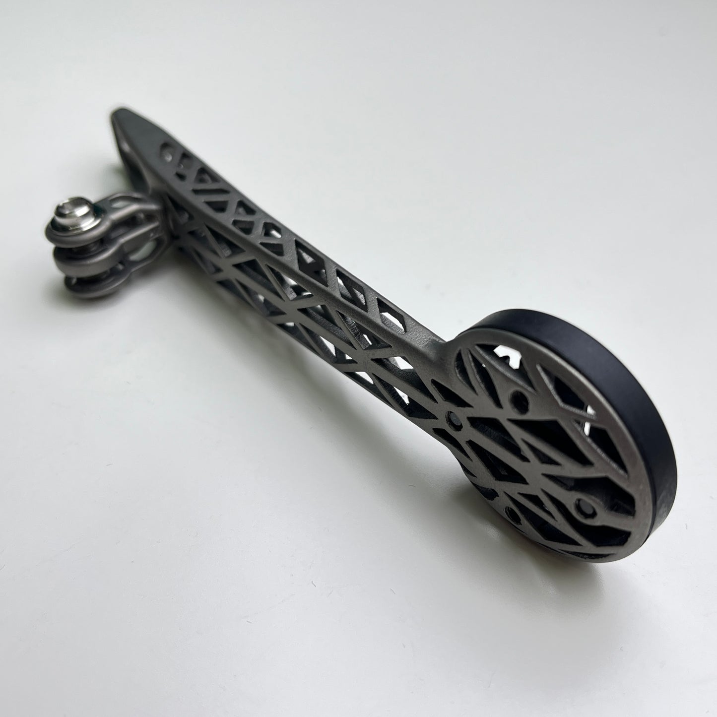 Grigio Carbonio T1000 HM Aero Titanium Držák pro 3D tisk na počítač | Garmin Wahoo GrigioCarbonio