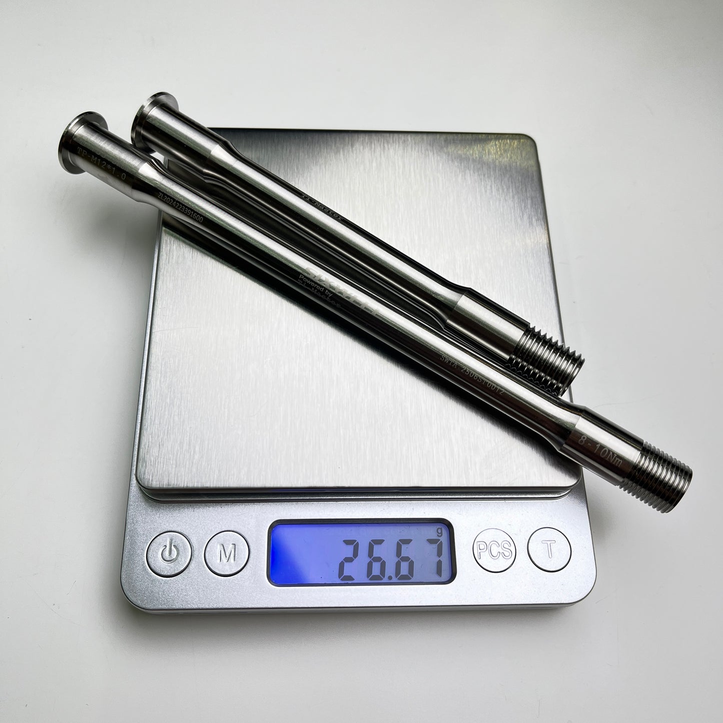 Sixweel 31,49g τιτανίου μέσω άξονα | SCOTT Foil / Addict / RC Pro