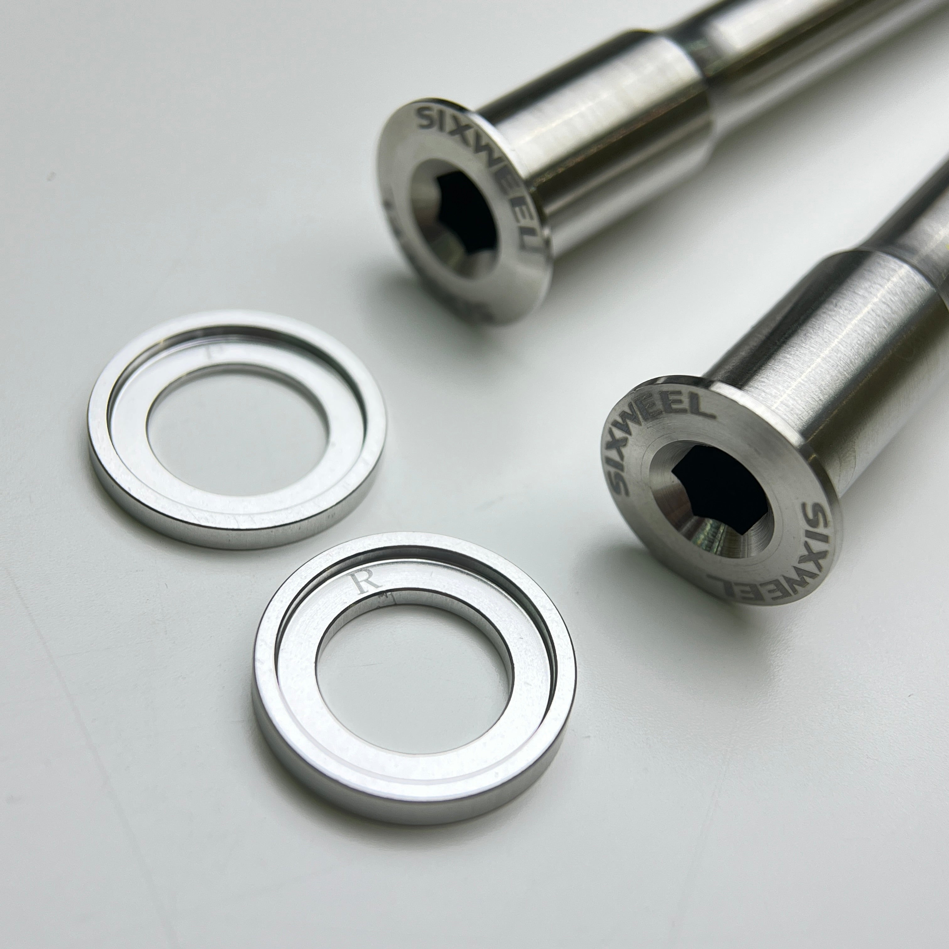 Sixweel 27.3g Factor Titanium Thru Axle | Ostro VAM V2 /O2/SLiCK