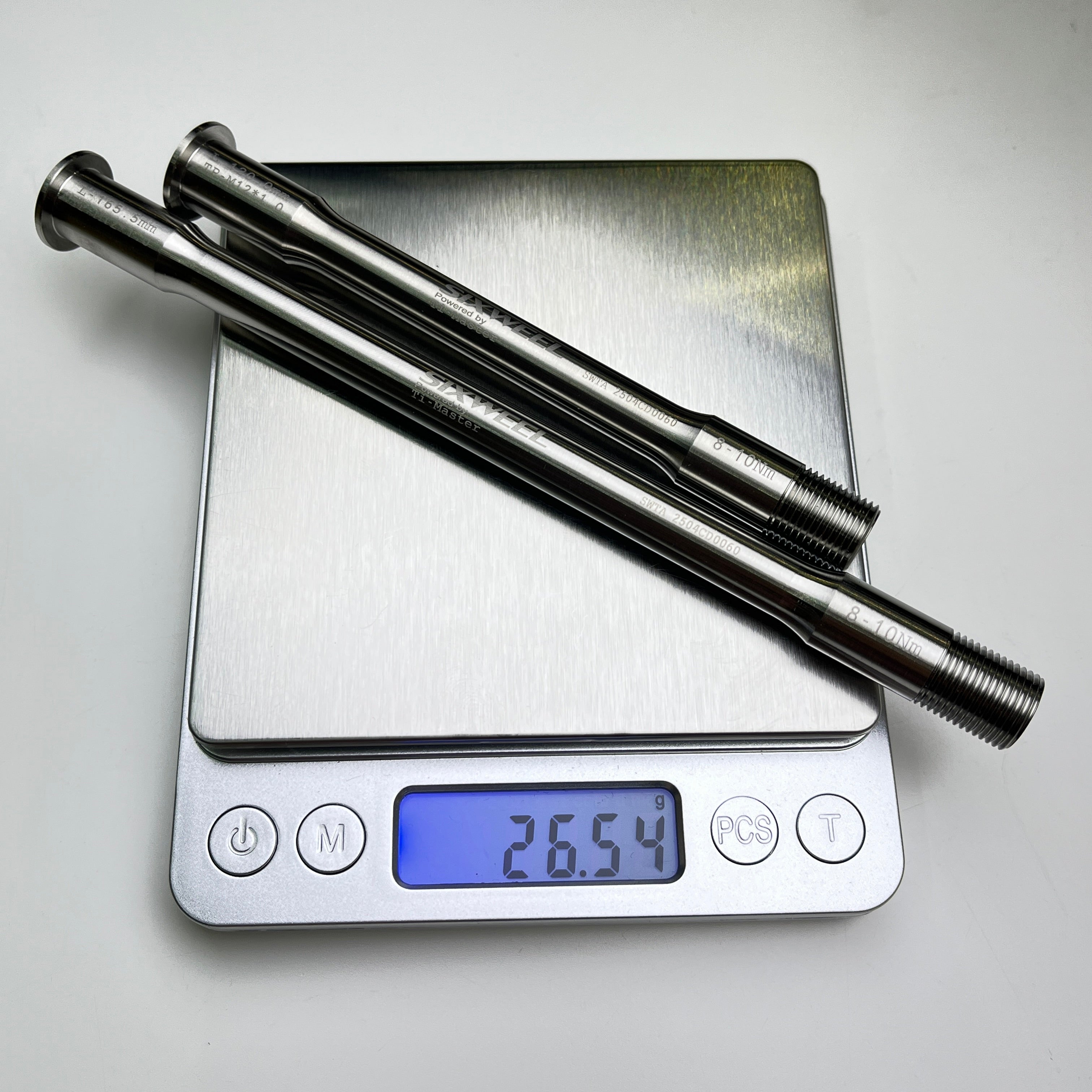 Sixweel 29.37g チタンスルーアクスル | Cannondale Lab71 SuperSix