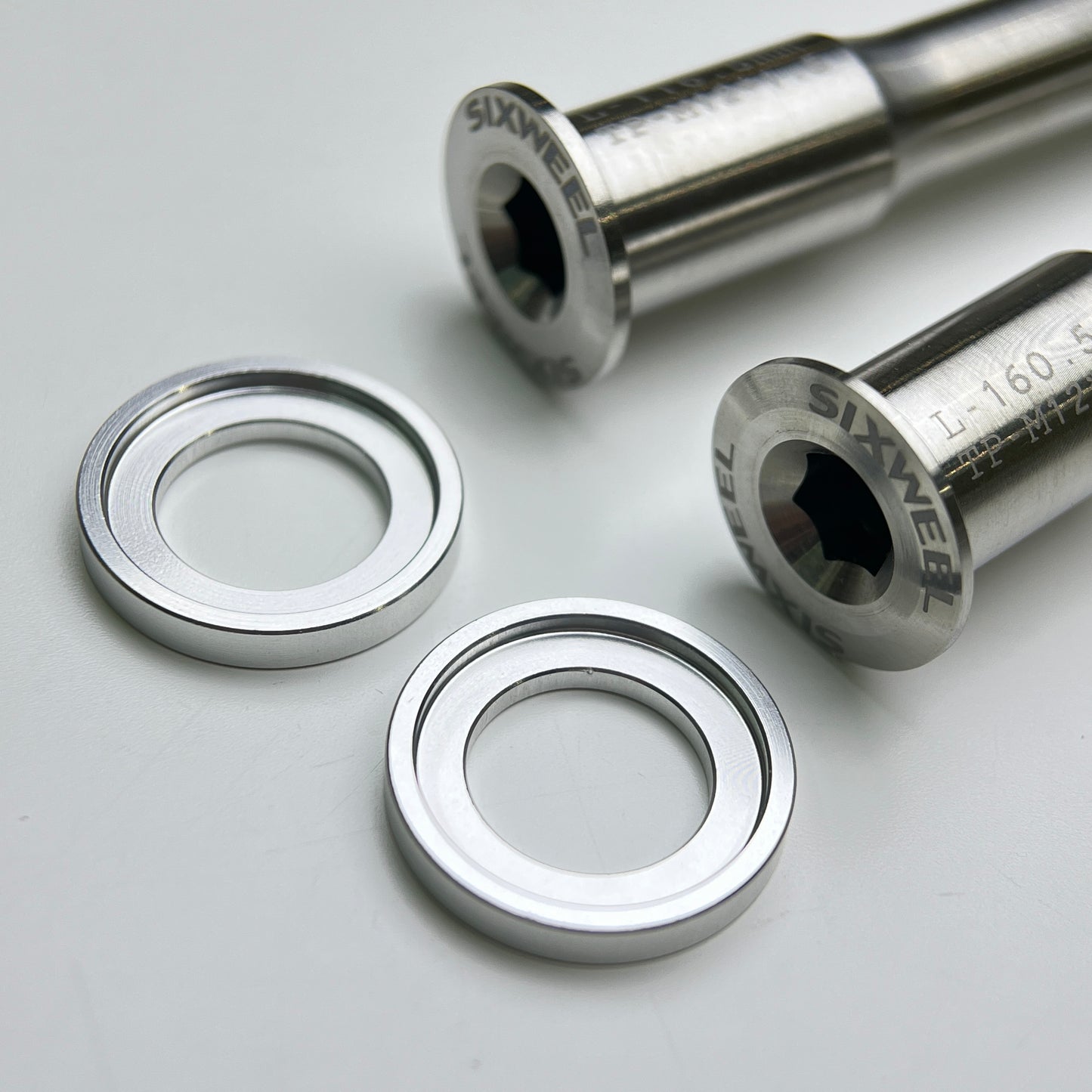 Sixweel 27.36g Titanium Thru Axle | Giant TCR/Propel/Defy/Trinity