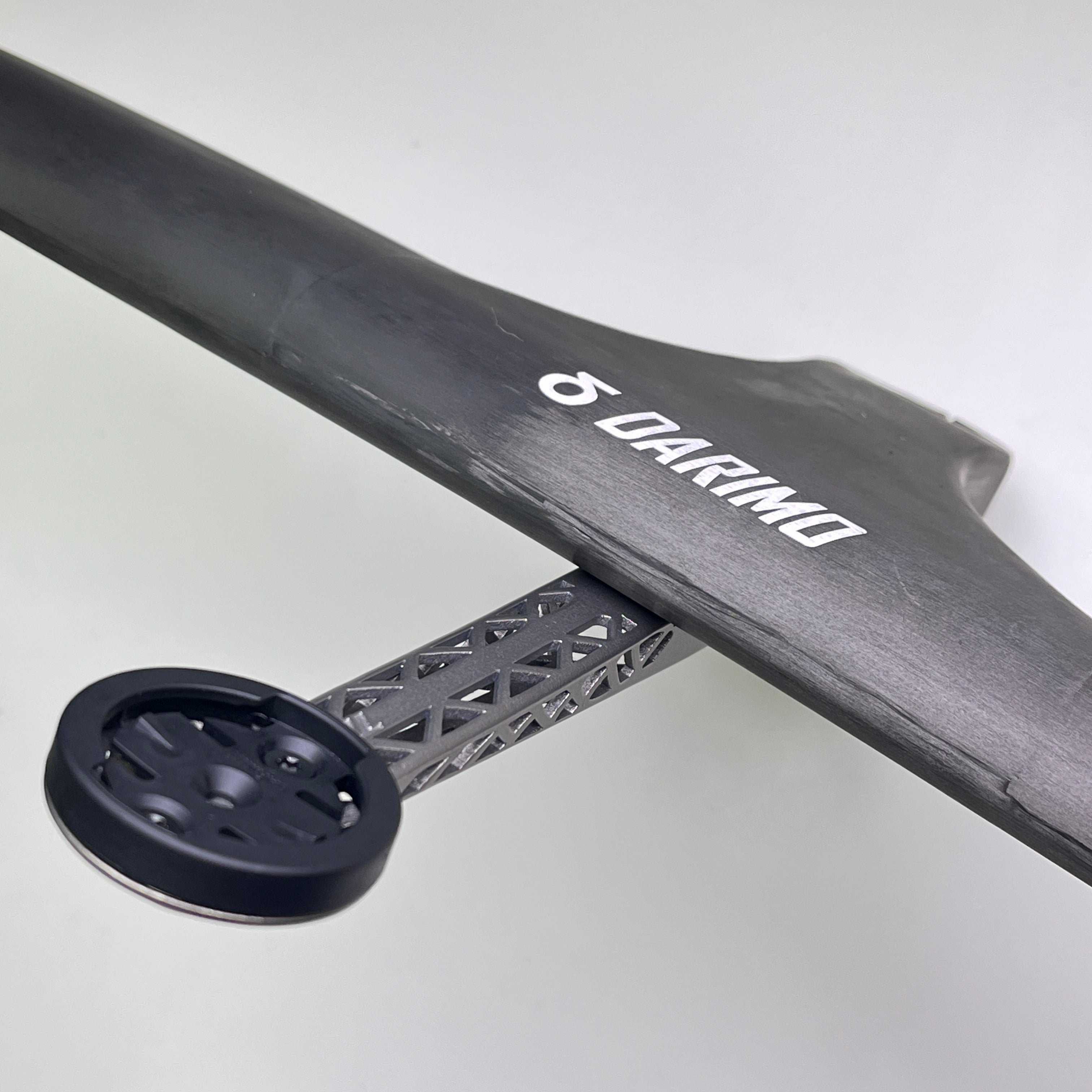 Darimo Nexum DRAG 3D Printed Titanium Computer Mount | Garmin