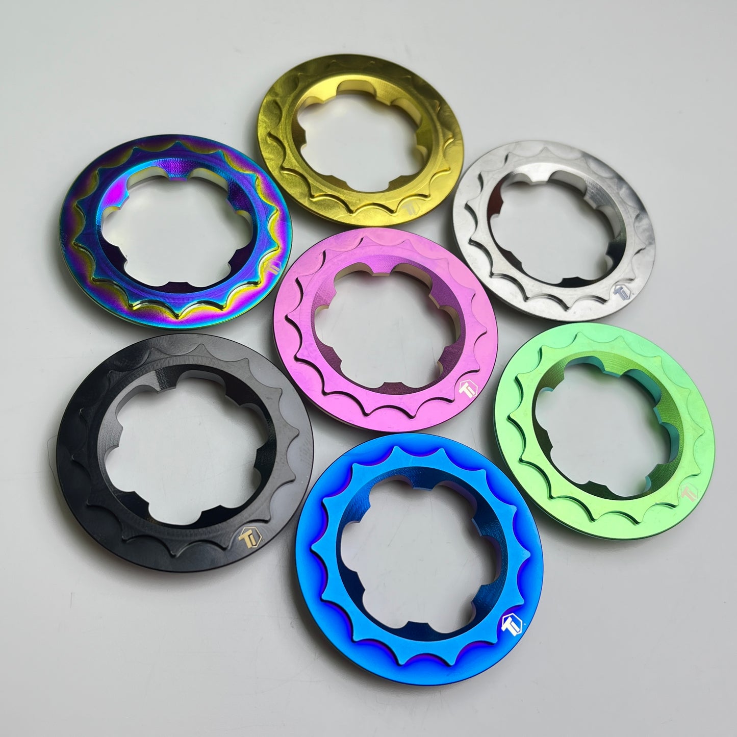 7.1g Titanium Centerlock Rotor Cover Innerlock for Shimano