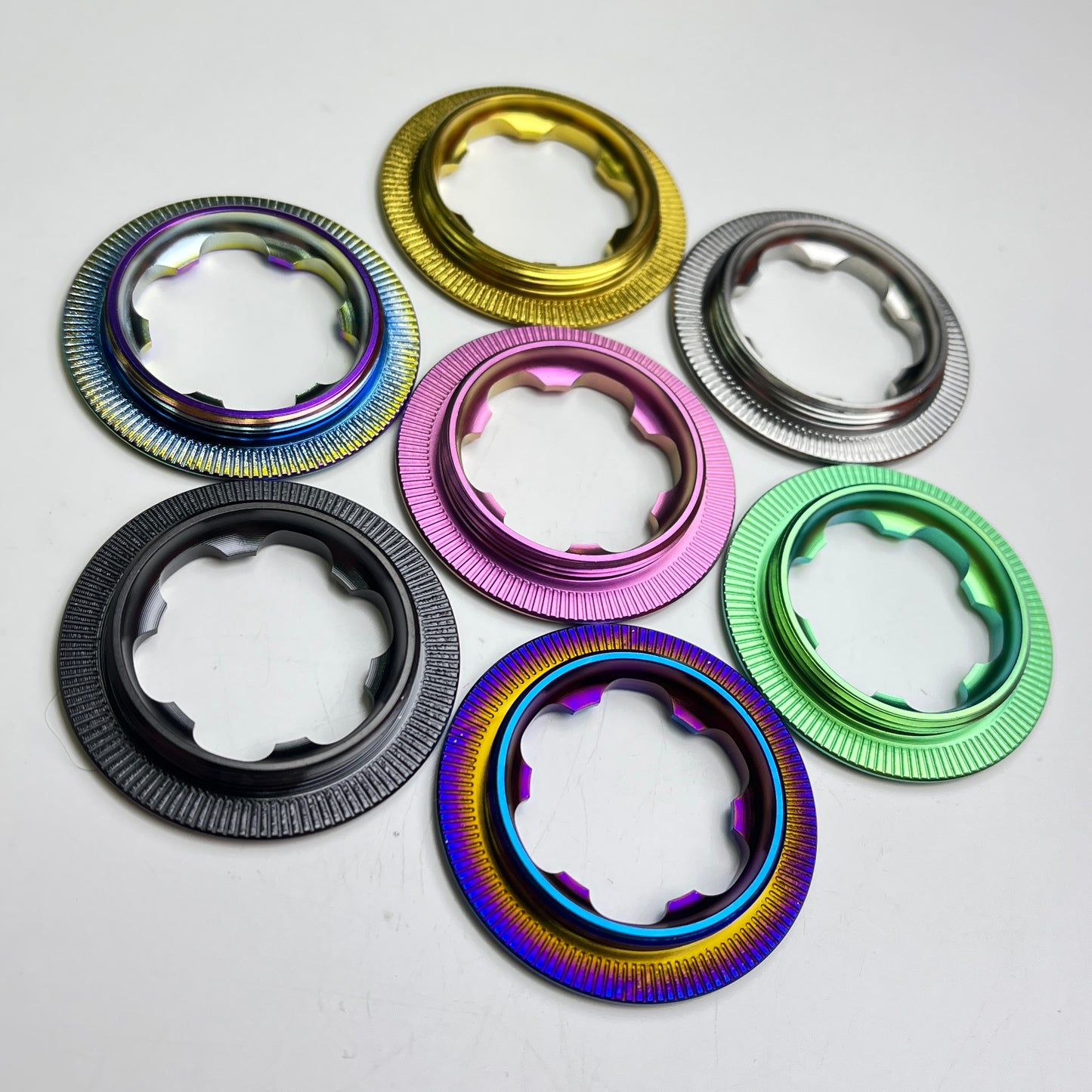 7.1g Titanium Centerlock Rotor Cover Innerlock for Shimano