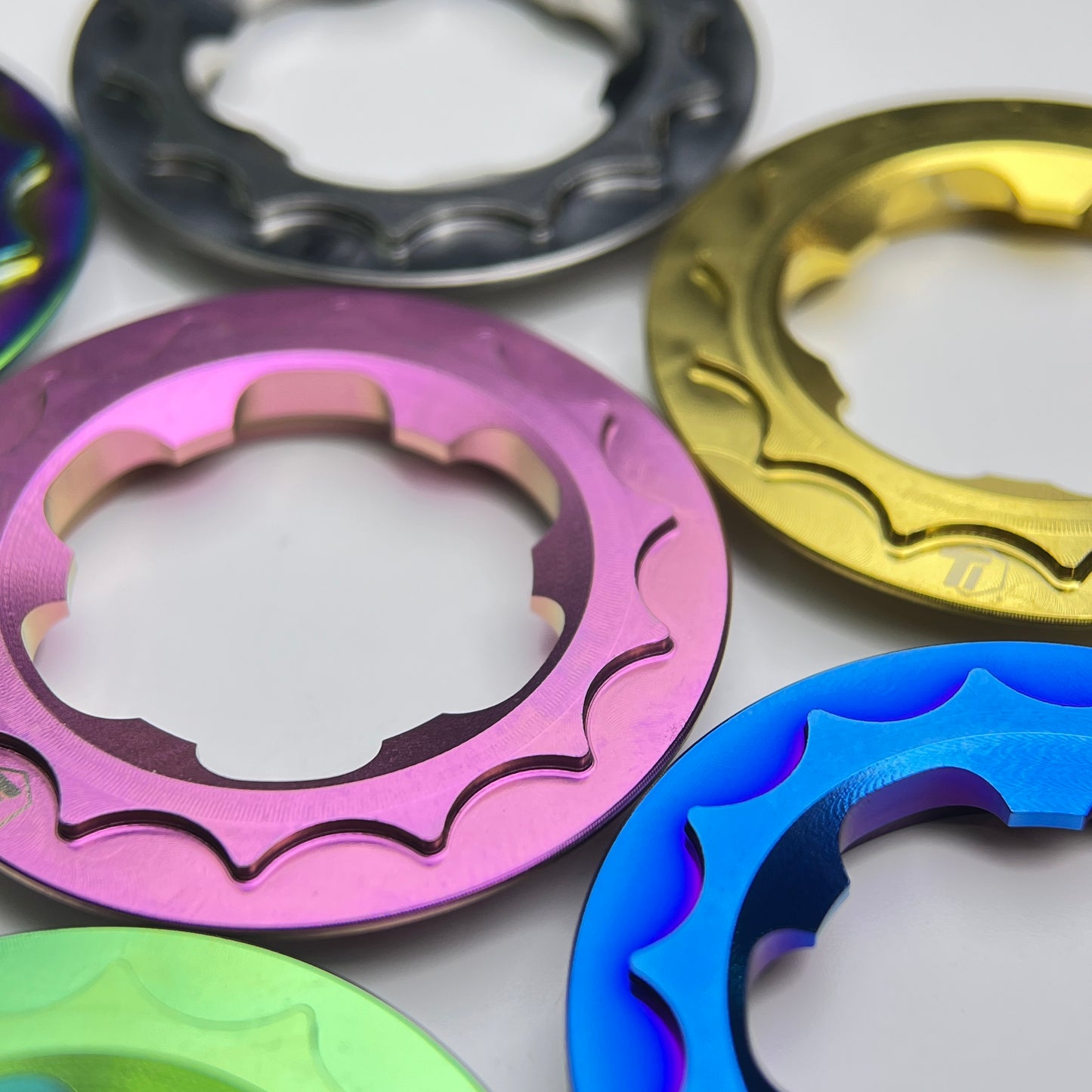 7.1g Titanium Centerlock Rotor Cover Innerlock for Shimano