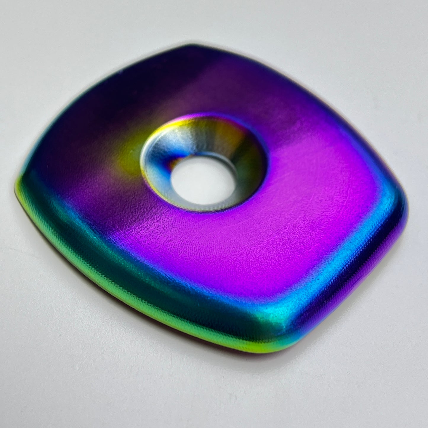 ฝาครอบสเต็มไทเทเนียม CNC หนัก 11.72 กรัม | แฮนด์แบบบูรณาการ Roval Rapide | Tarmac SL8