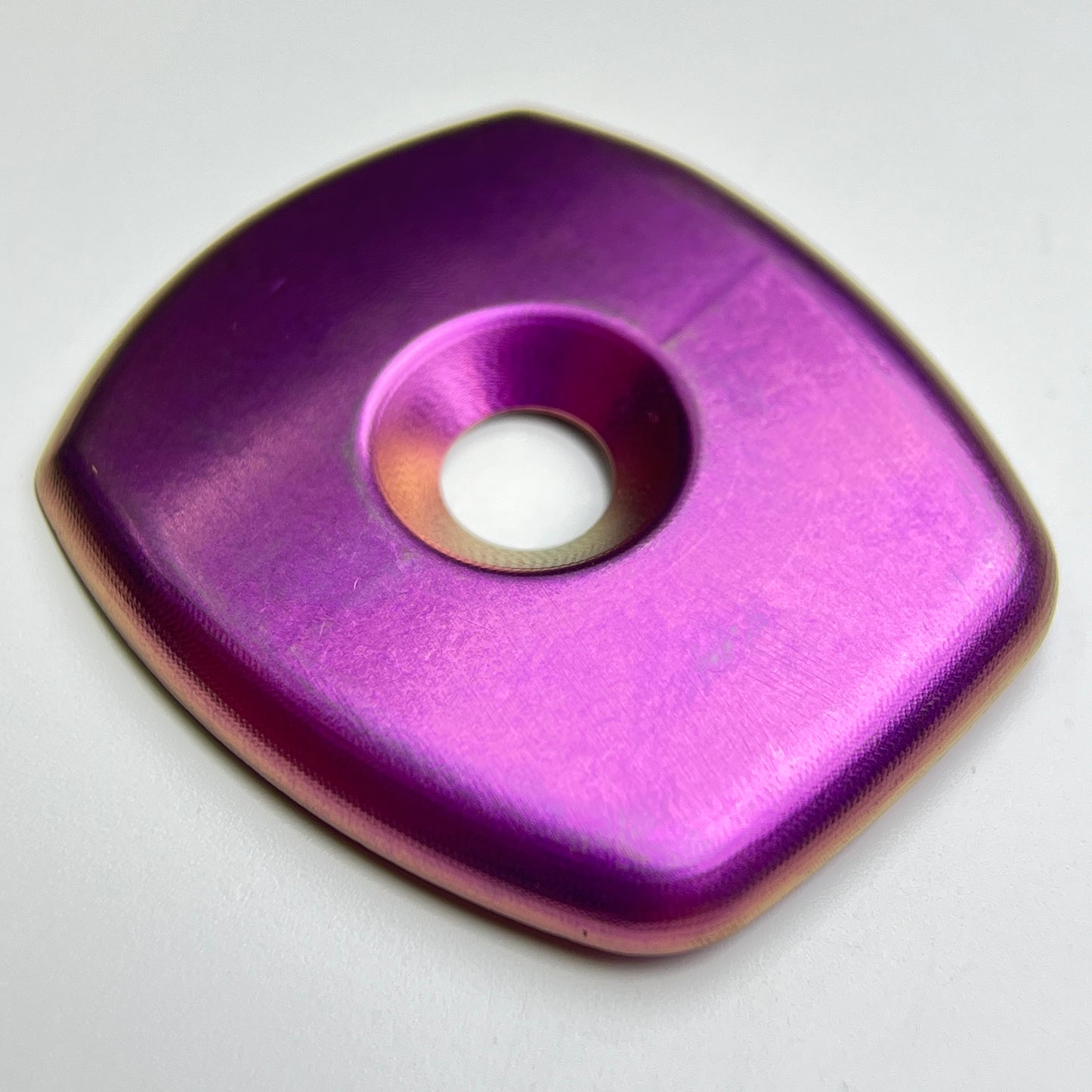 ฝาครอบสเต็มไทเทเนียม CNC หนัก 11.72 กรัม | แฮนด์แบบบูรณาการ Roval Rapide | Tarmac SL8