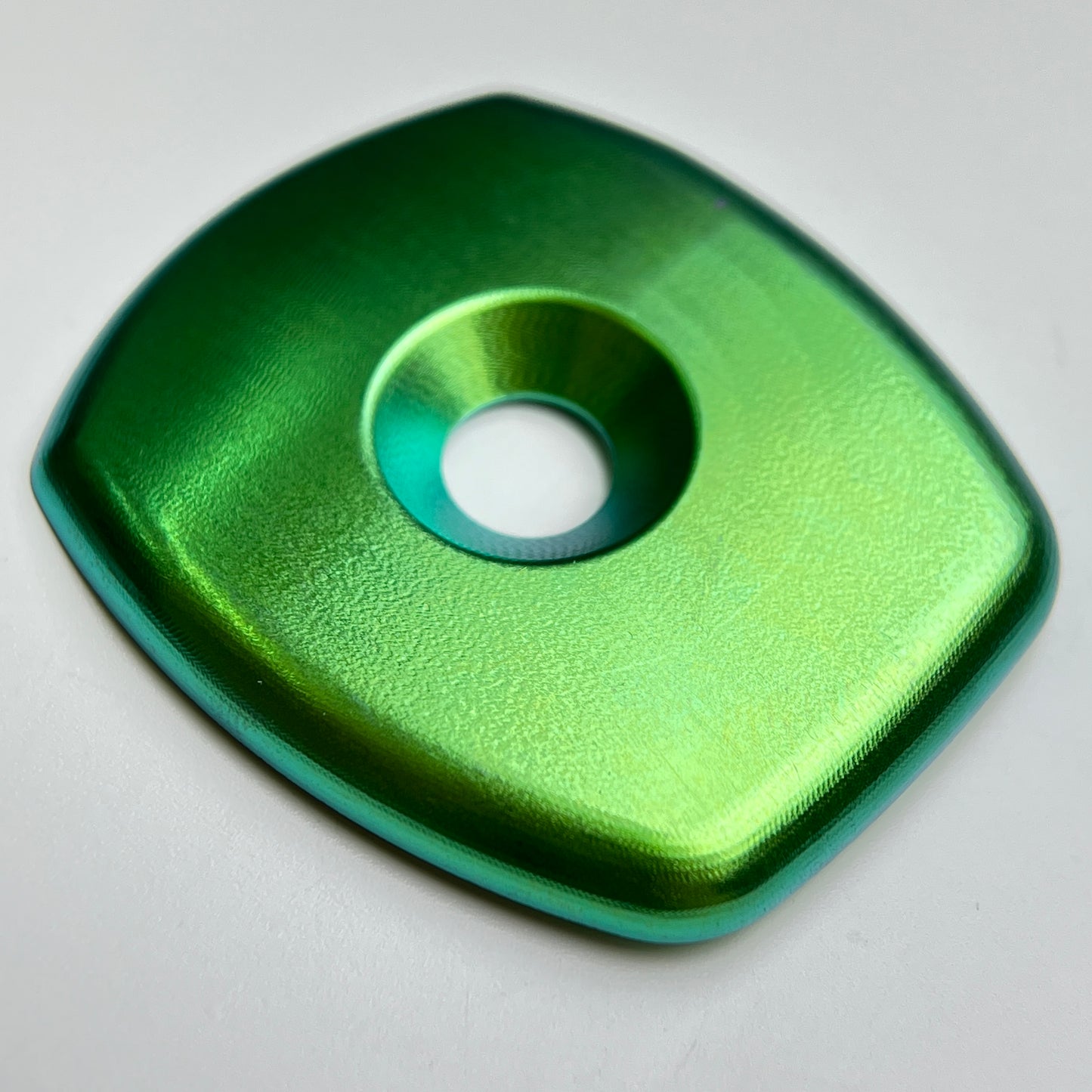 ฝาครอบสเต็มไทเทเนียม CNC หนัก 11.72 กรัม | แฮนด์แบบบูรณาการ Roval Rapide | Tarmac SL8