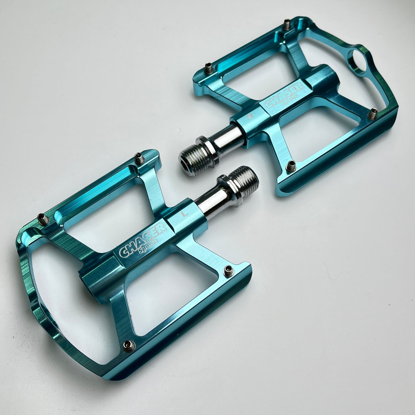 Pédale plate universelle en aluminium CNC | Pédale Brompton Foldie à blocage rapide