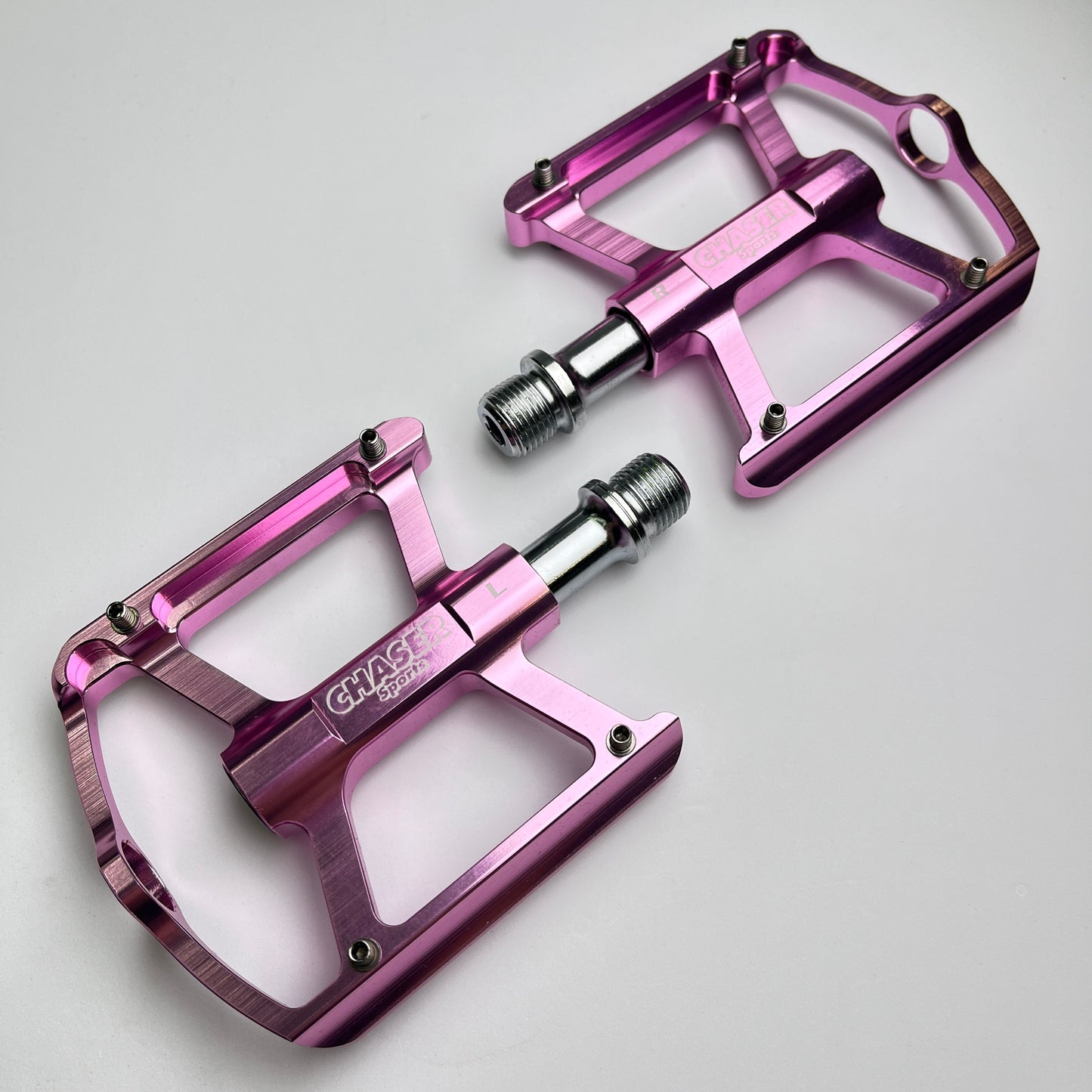 Pédale plate universelle en aluminium CNC | Pédale Brompton Foldie à blocage rapide