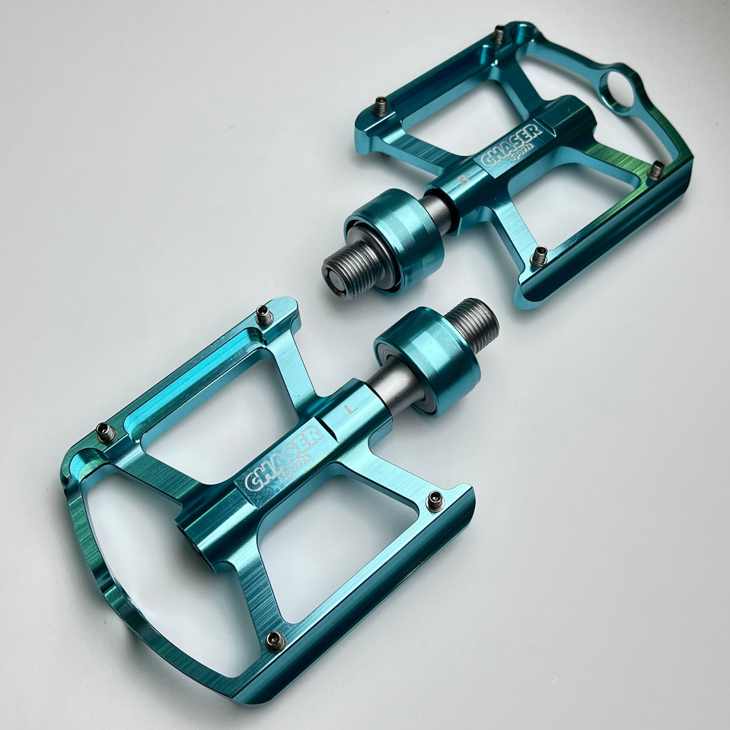 Pédale plate universelle en aluminium CNC | Pédale Brompton Foldie à blocage rapide