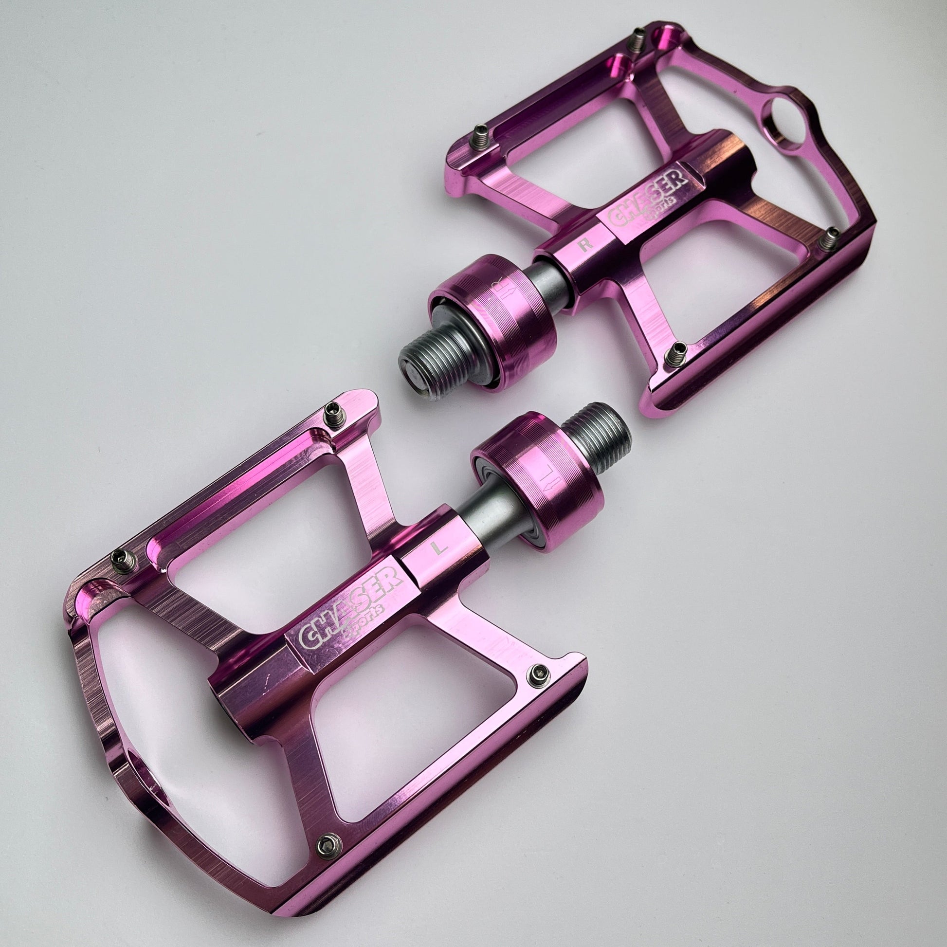 Universal aluminium CNC quick-release flat pedal for Brompton folding bike