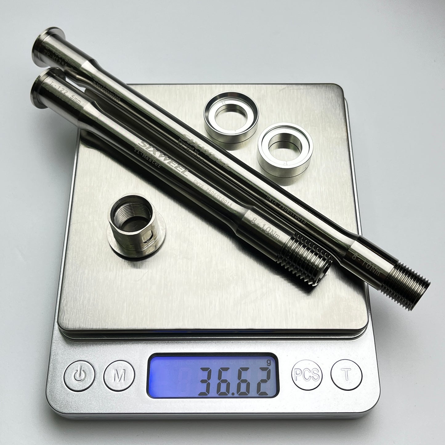 Sixweel 31,49g τιτανίου μέσω άξονα | SCOTT Foil / Addict / RC Pro