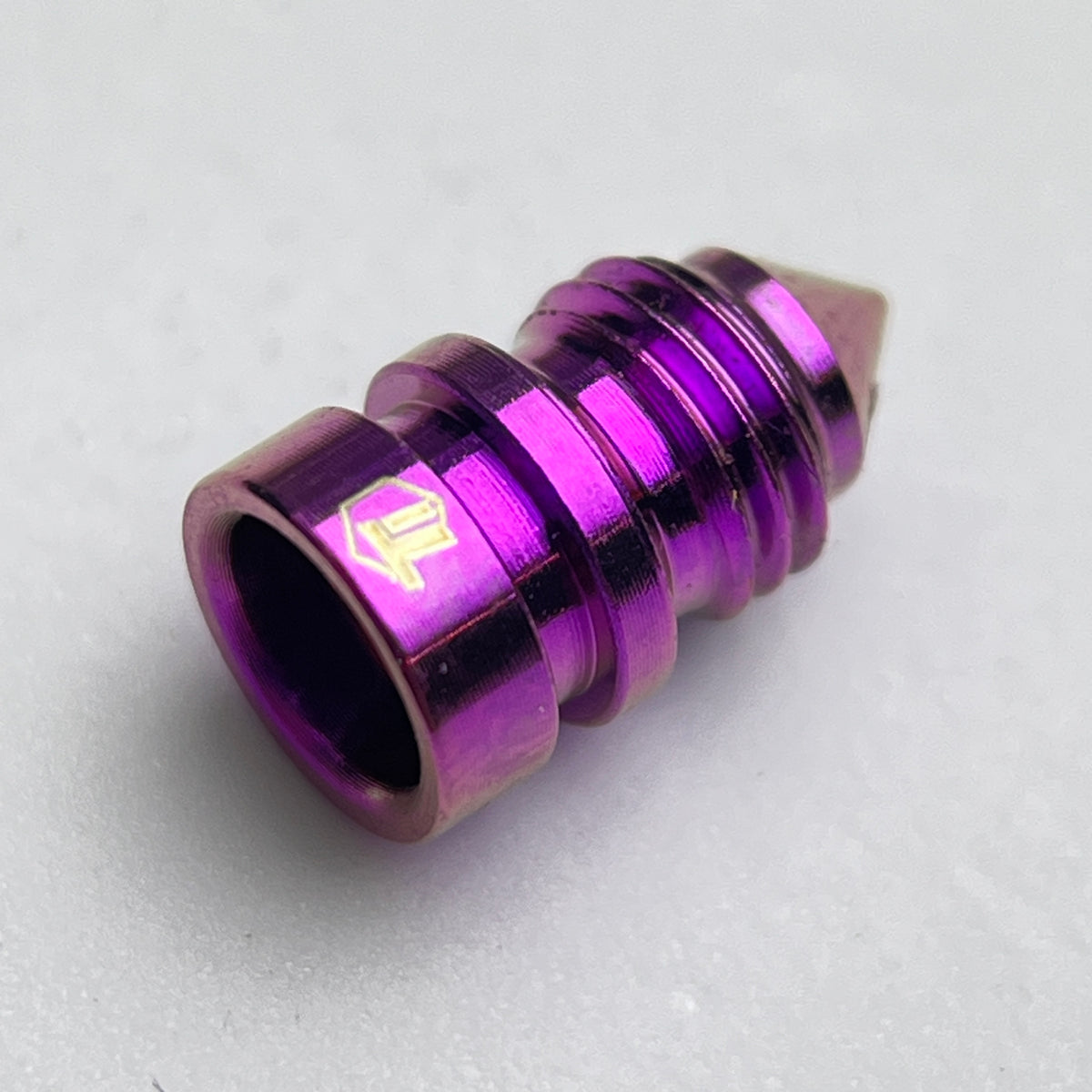 Titanium bleed port screw for SRAM Red Force E1 AXS brake caliper