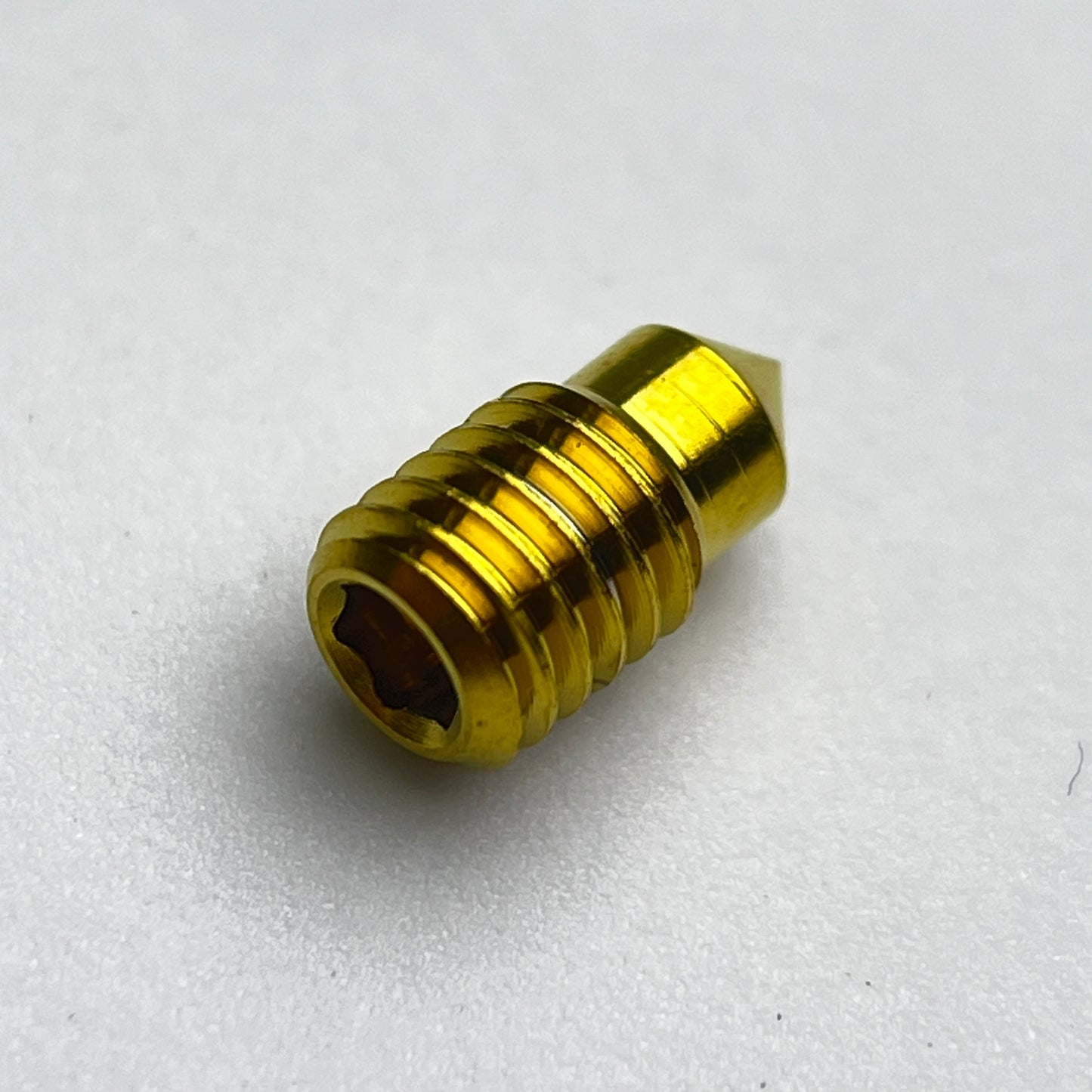 Śruba odpowietrzająca z tytanu 0,4 g | Hope RX4+, montaż płaski