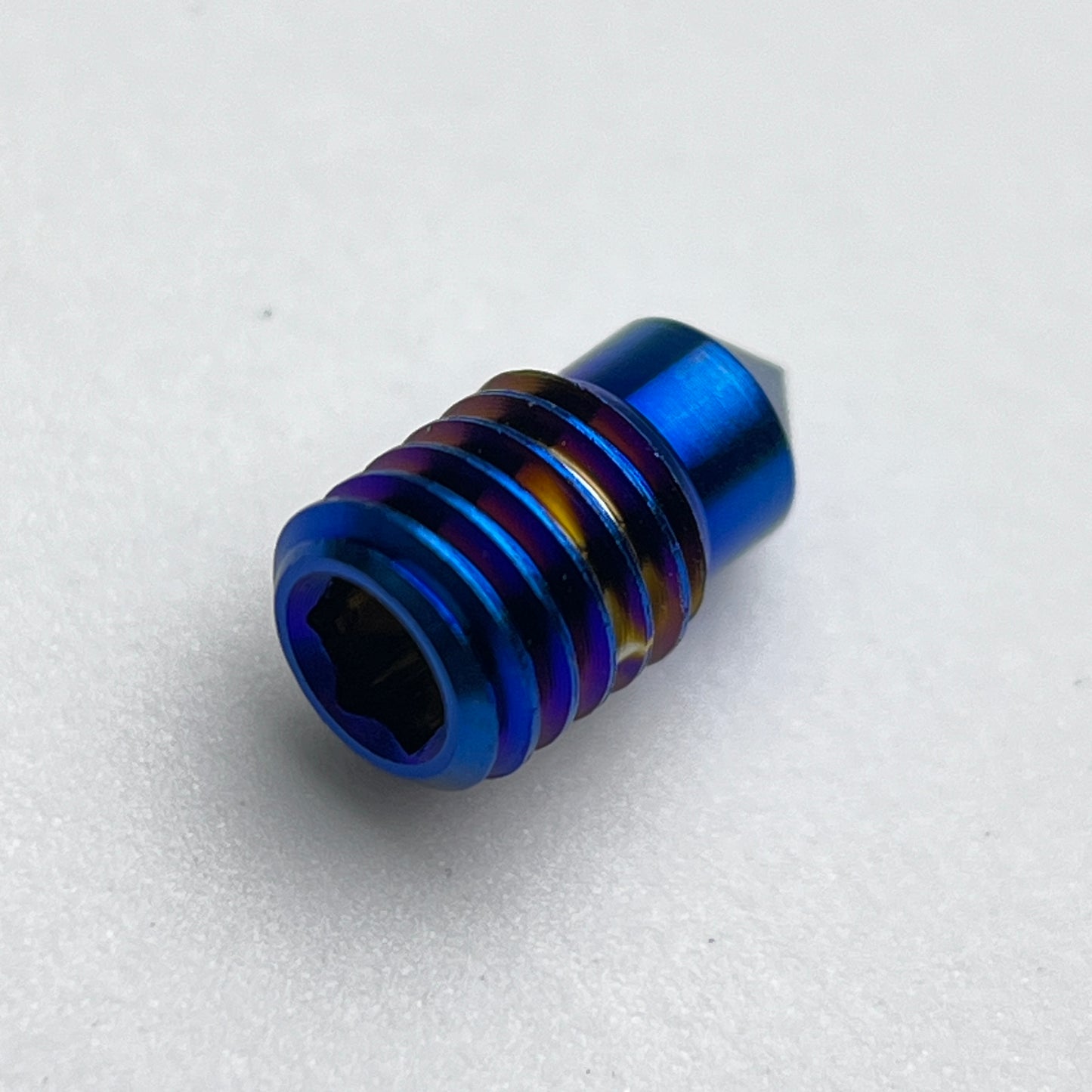 Śruba odpowietrzająca z tytanu 0,4 g | Hope RX4+, montaż płaski