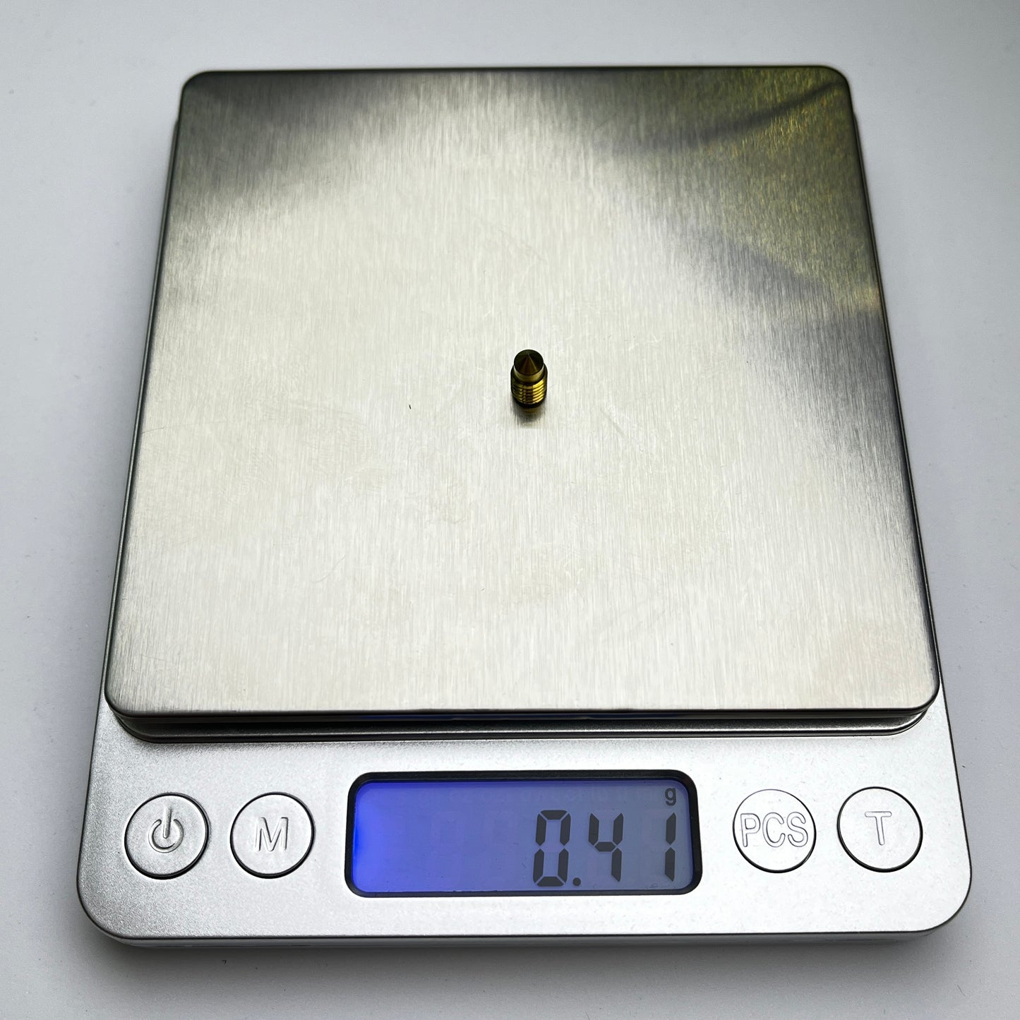 Śruba odpowietrzająca z tytanu 0,4 g | Hope RX4+, montaż płaski