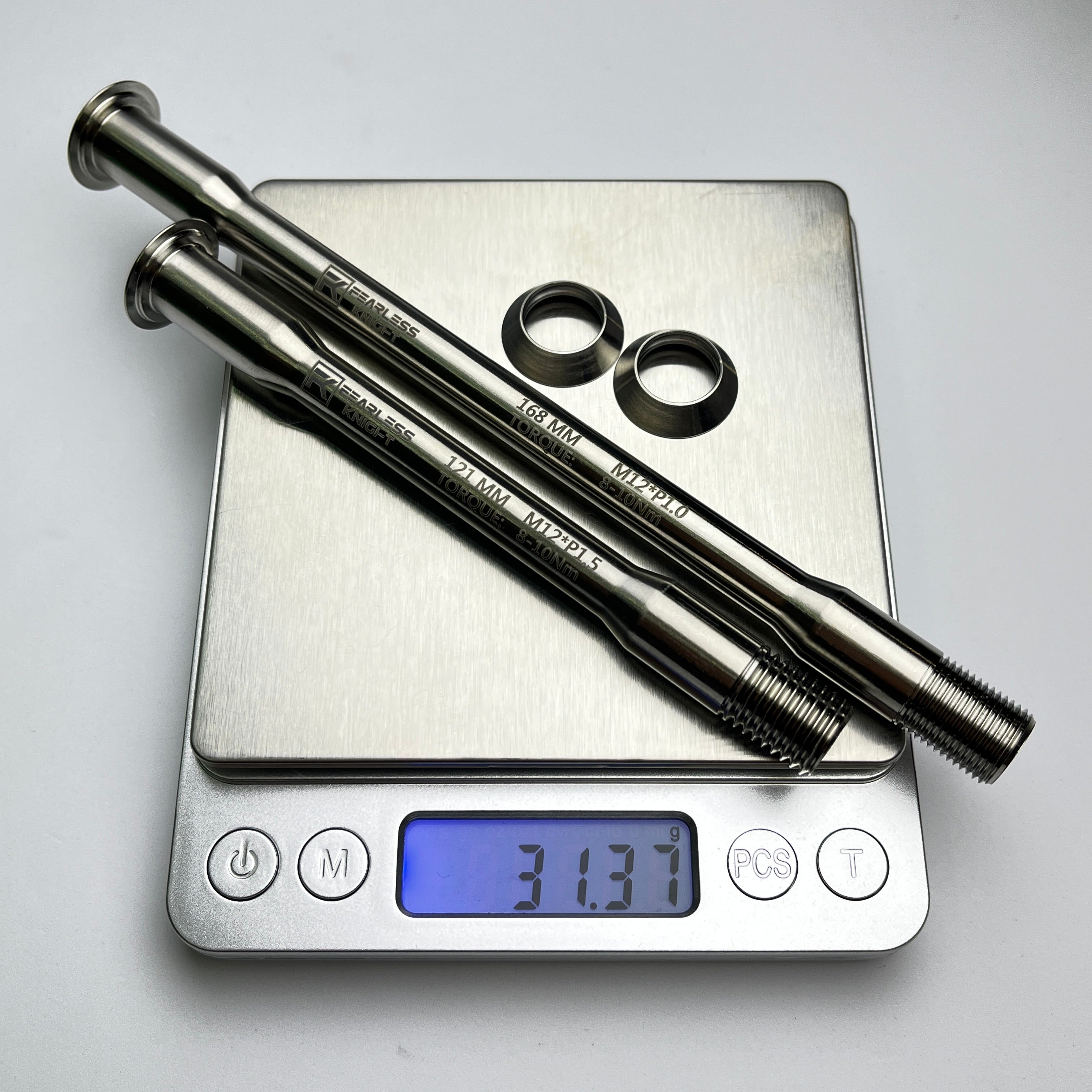 チタンスルーアクスル＆スキュワー – Ti-Parts Titanium