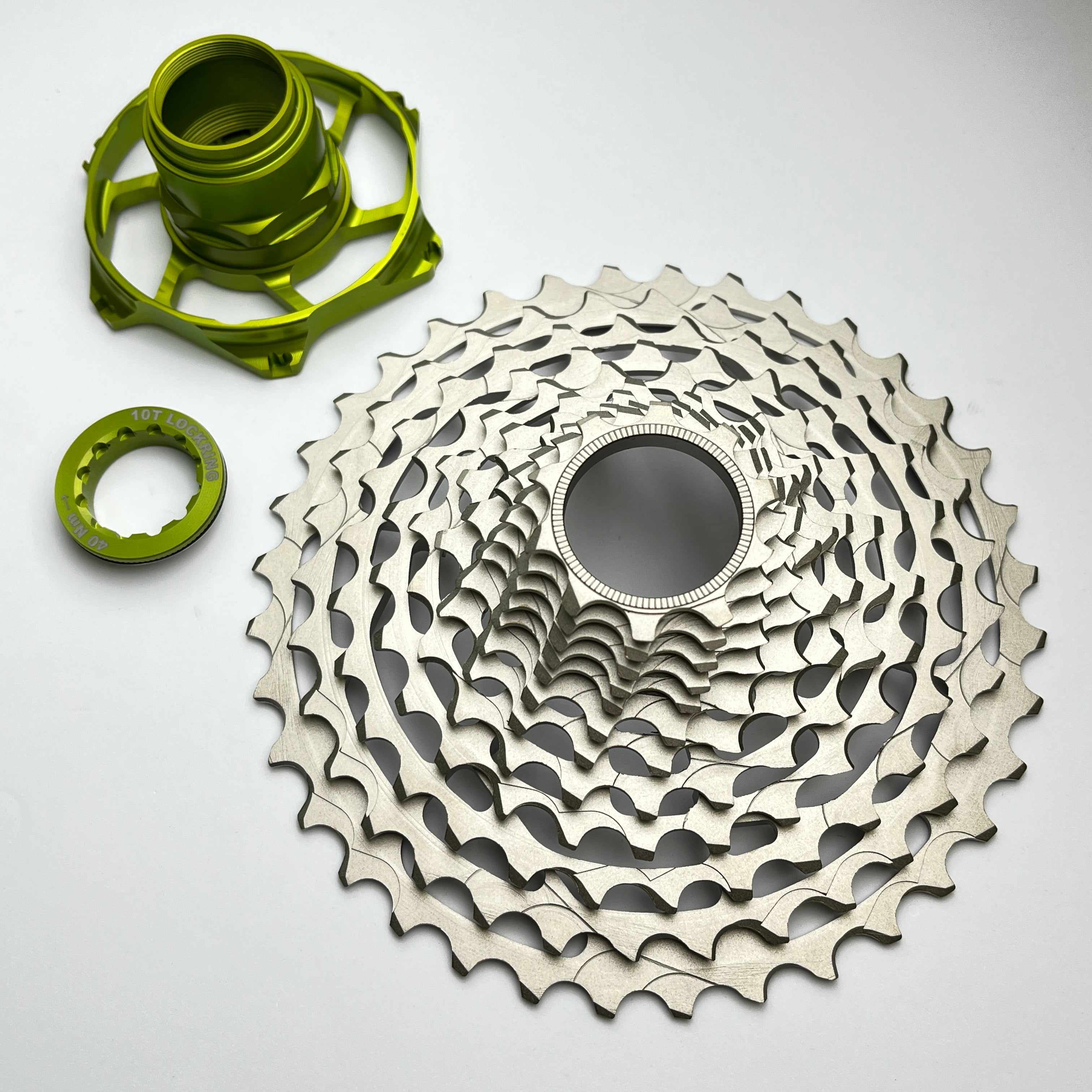 FLYMaster 12速ワンピーススチールカセット｜ソリッドCr-Mo鋼からCNC