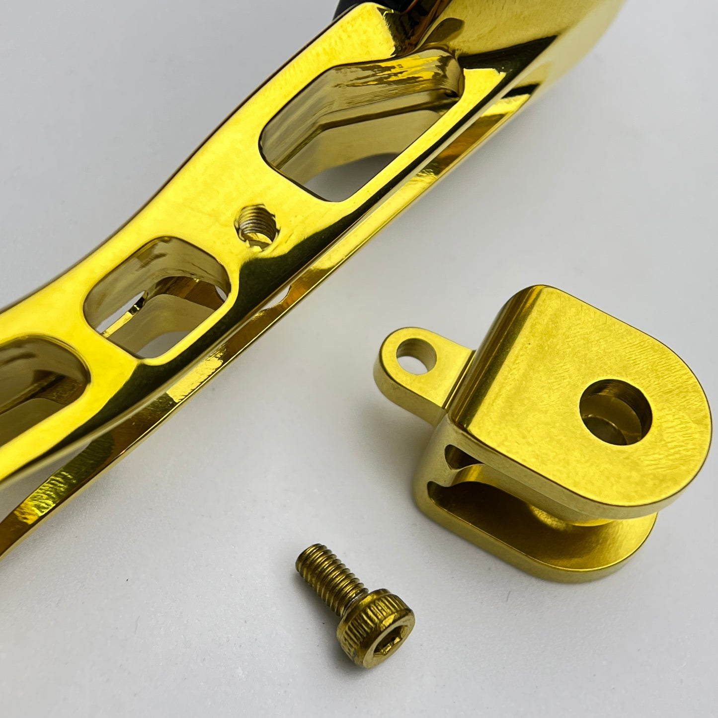 Support pour compteur de vélo Fearless Knight 21,54 g | Specialized Roval Rapide | Titane CNC