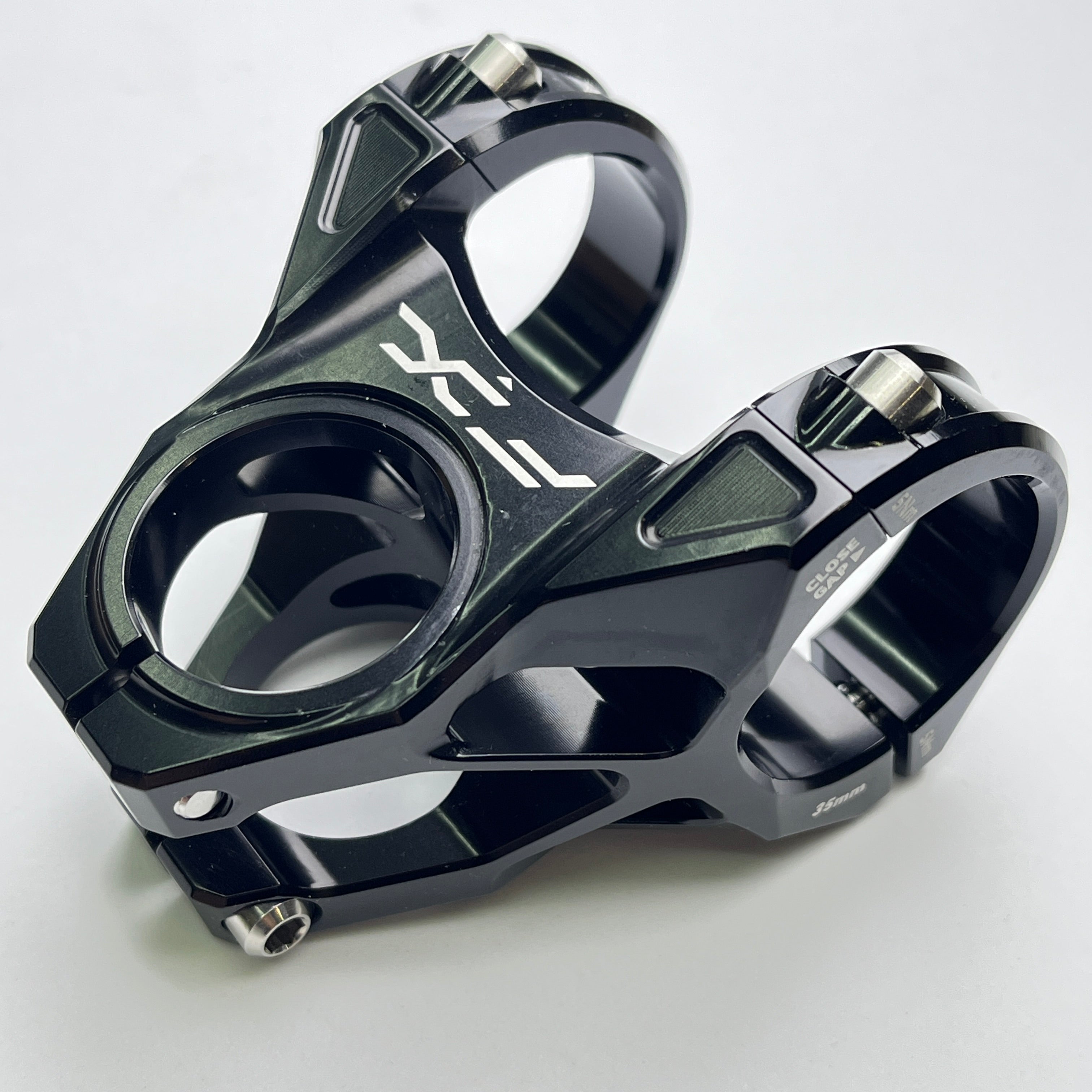 Lewis FX CNCアルミMTBステム | 直径35mm、リーチ40mm 7075