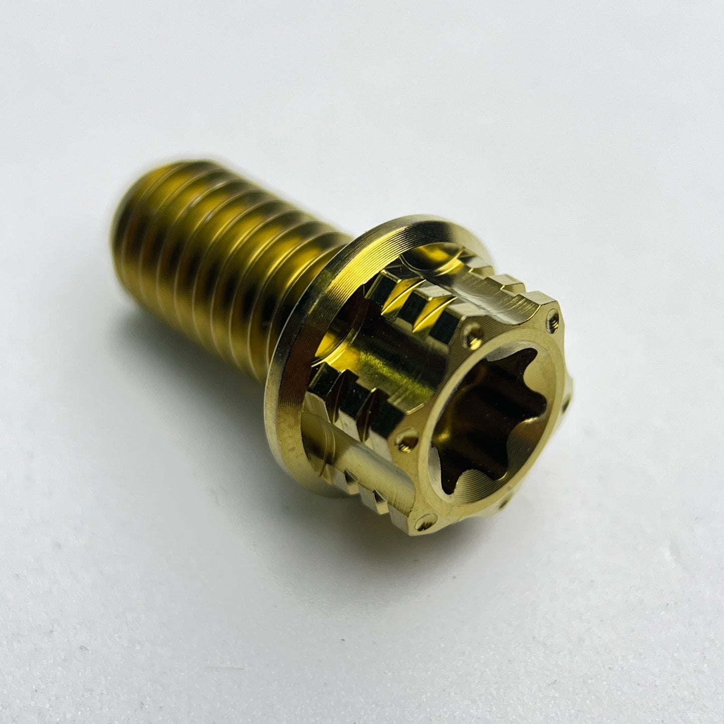 Titanový šroub pro zrcátko motocyklu | Závit pro cyklistické zrcátko M10 p1.25 M8 Ve směru a proti směru hodinových ručiček Torx | Stupeň 5 Ti