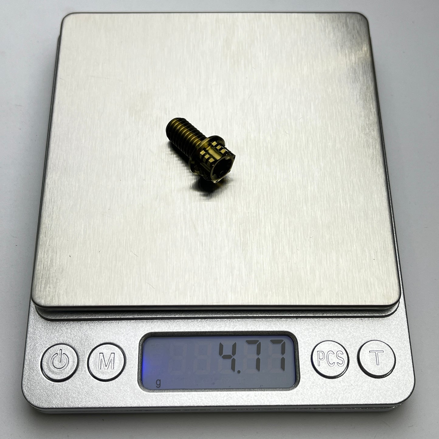 Titanový šroub pro zrcátko motocyklu | Závit pro cyklistické zrcátko M10 p1.25 M8 Ve směru a proti směru hodinových ručiček Torx | Stupeň 5 Ti