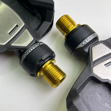 Titanium Pedal Axle Upgrade