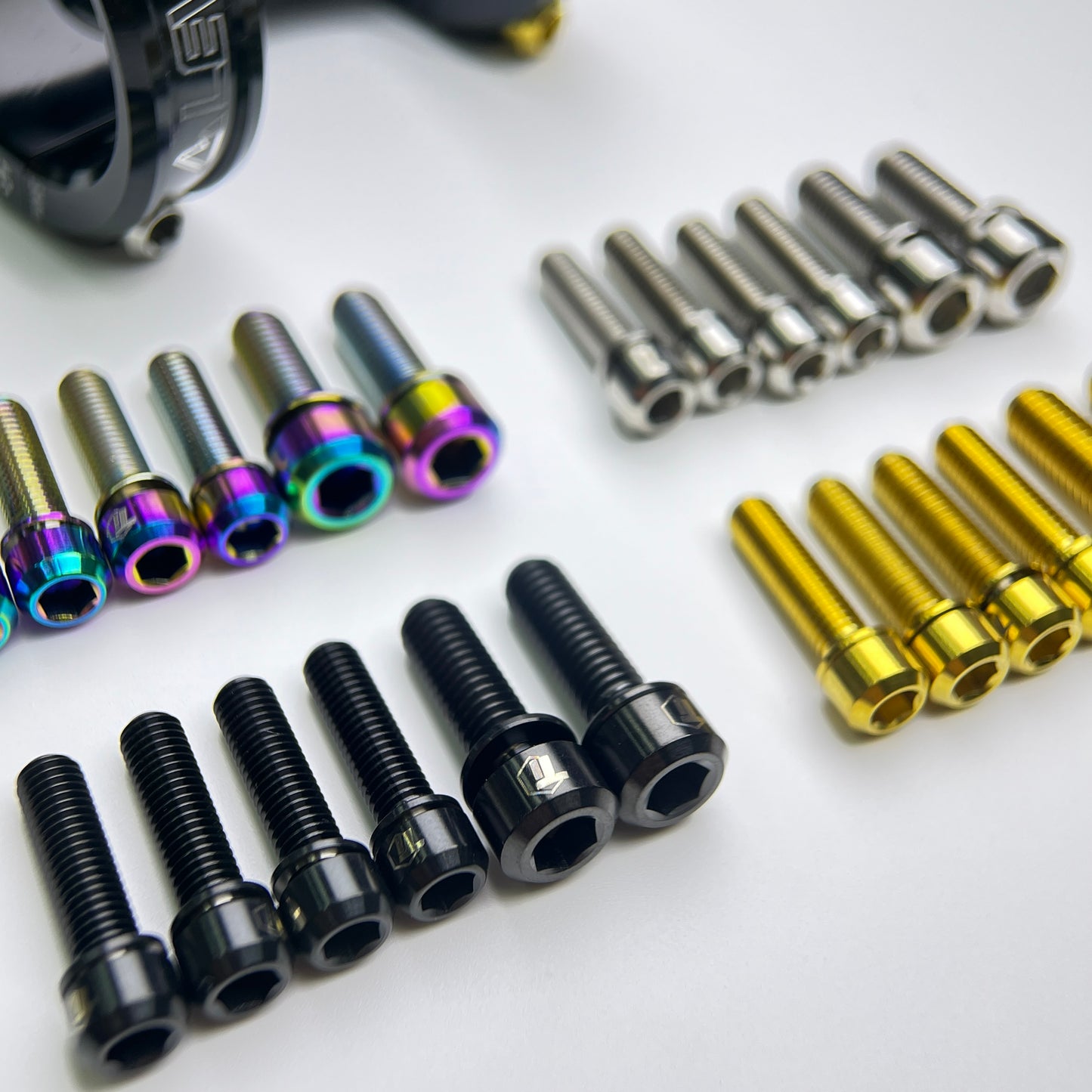 جذع دراجة جبلية من الألومنيوم بتقنية CNC من Lewis FX | قطر 35 مم، وطول 40 مم، ومناسب لدراجات Enduro Trail 7075