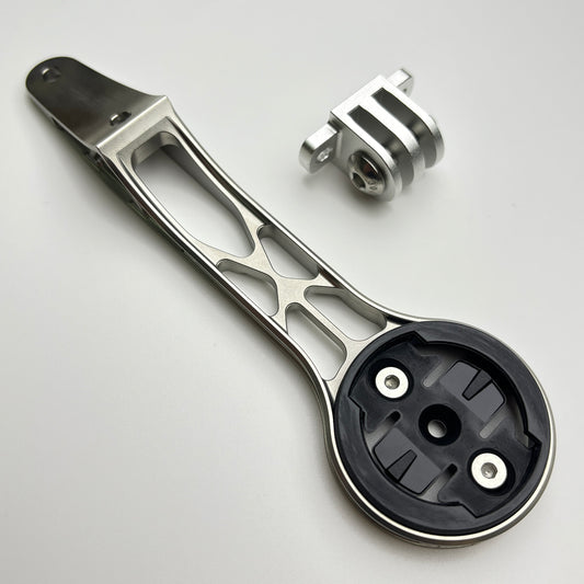 Ti-Master Titanium THM Frontale Aero Computer Mount | CNC Garmin