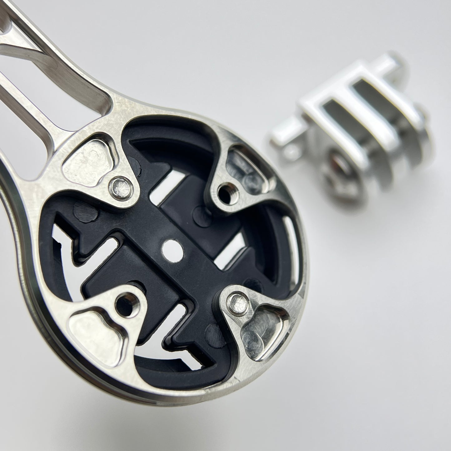 Ti-Master Titanium THM Frontale Aero Computer Mount | CNC Garmin