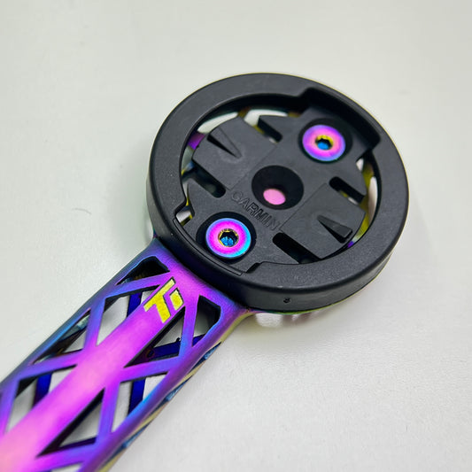 Giant Cadex Aero/Race Integrated Handlebar Titanium 3D Print Computer Mount | Garmin Wahoo Bryton | Team Series