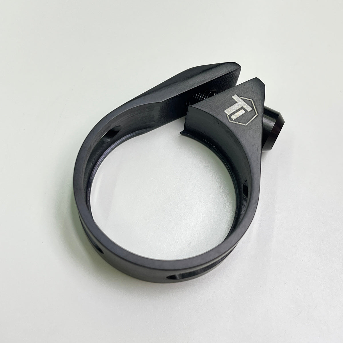 Ti-Parts titanium seatpost clamp for 31.8mm and 34.9mm bicycle frames