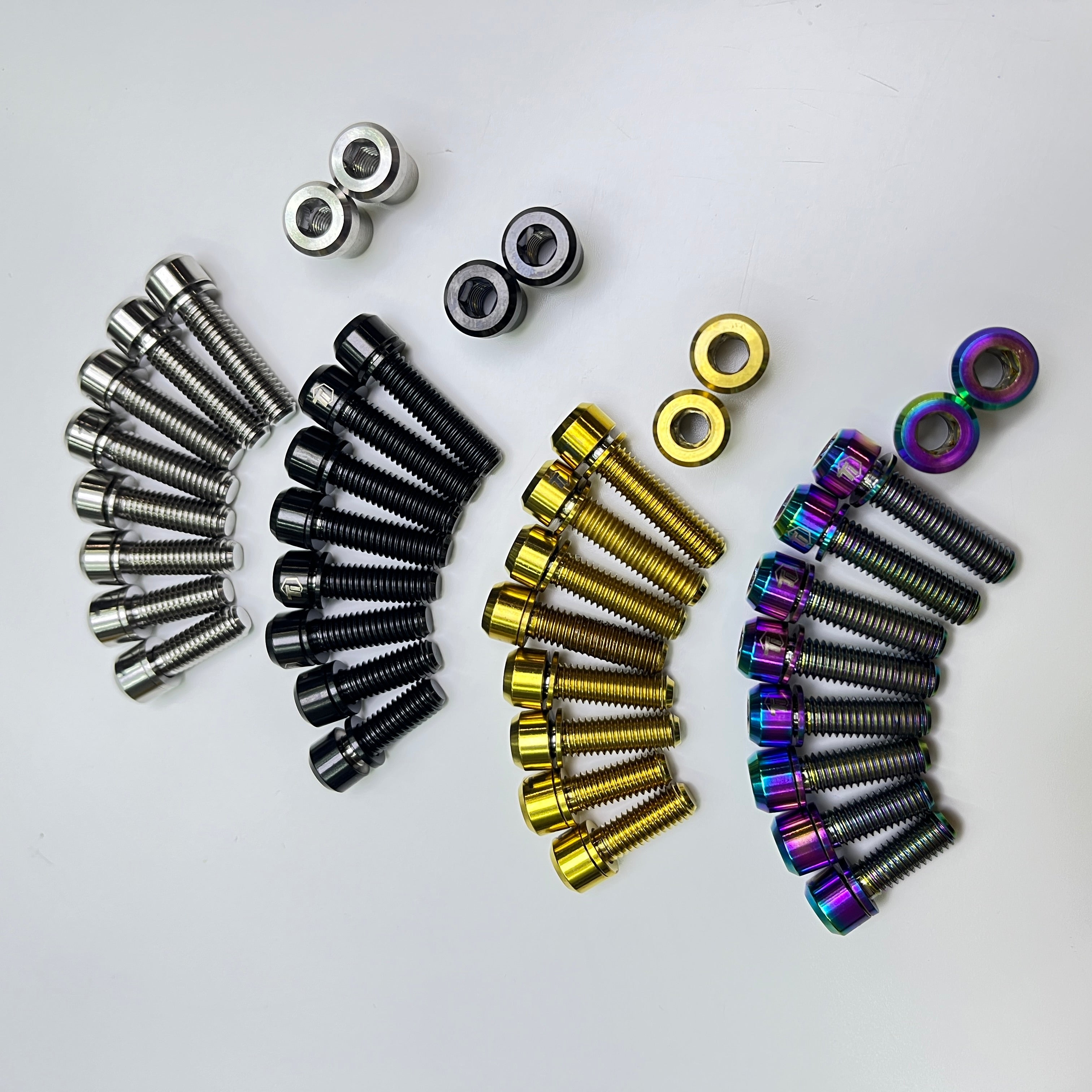 Factor Black Inc Roval Al用ハンドルバーステム用チタンロック