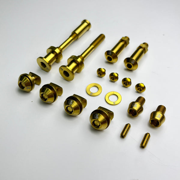 Titanium Upgrade Kit for Brompton Brake | 2018 Brake Shoe Pivot C