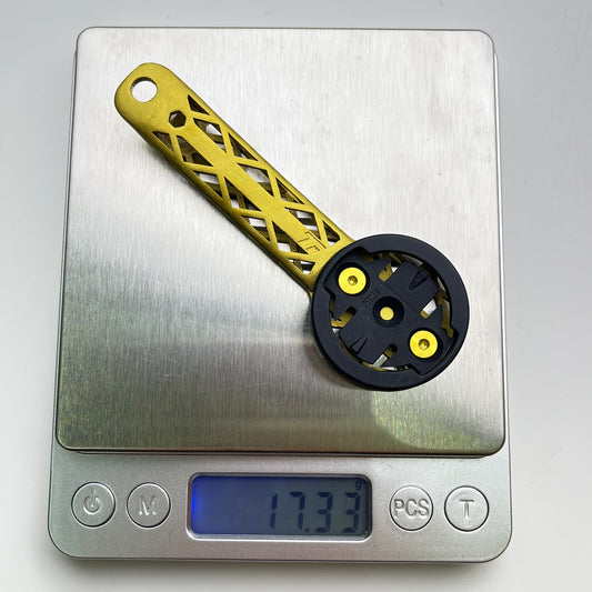 ENVE Aero IN-Route Handlebars 3D Print Titanium Computer Mount | Garmin Wahoo Bryton | Team Series