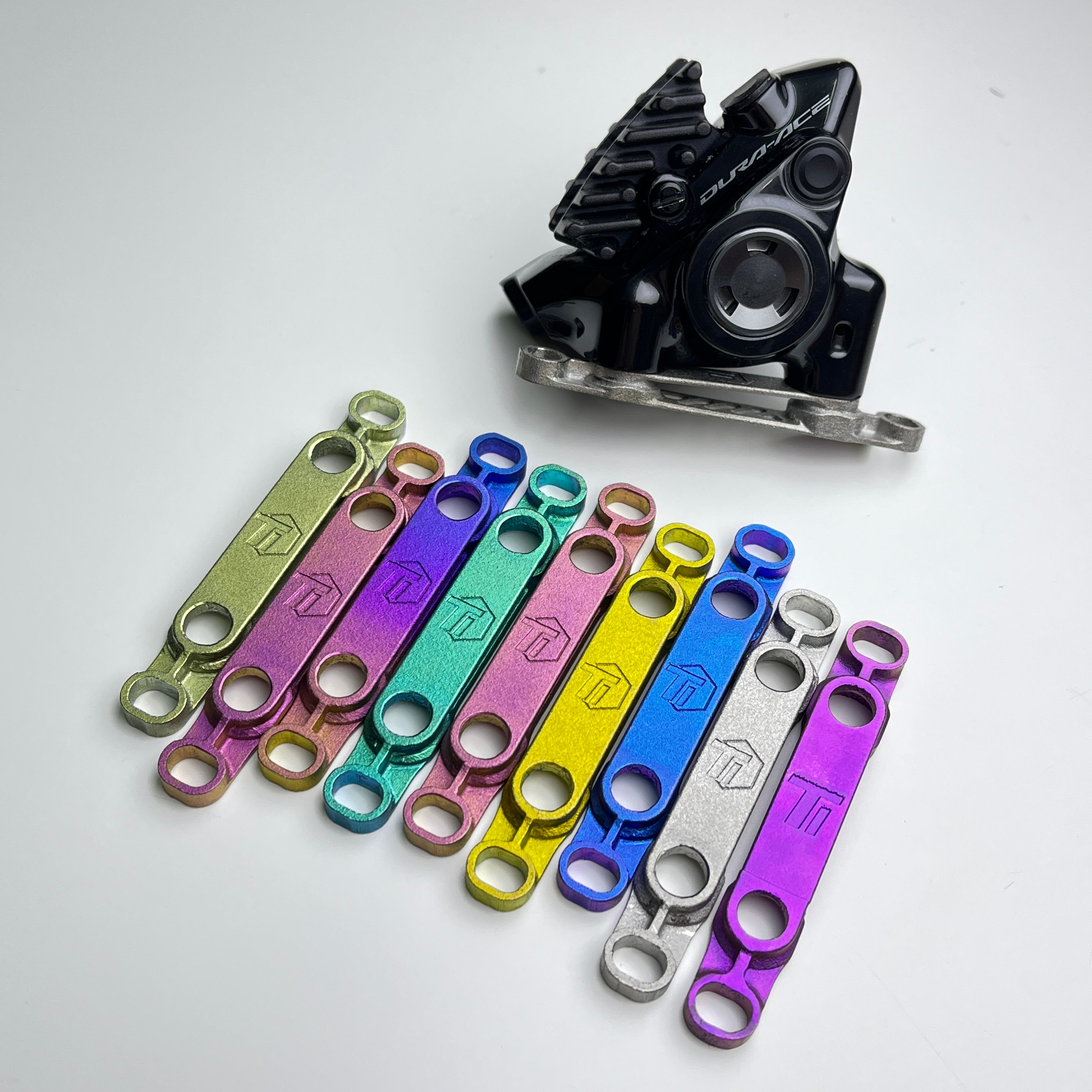 5g SL8 Aethos 3D Titanium Print Front Disc Brake Adapter